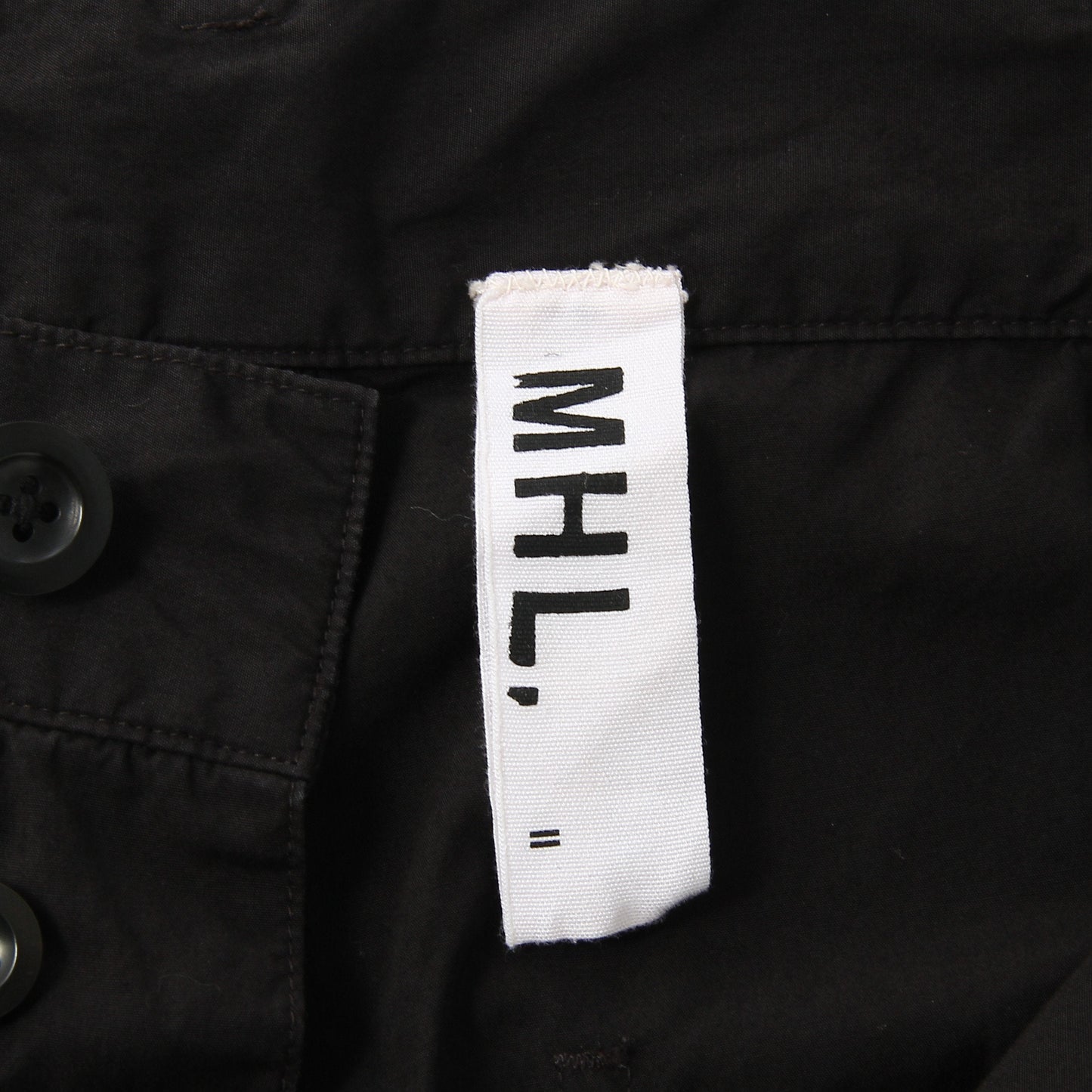 COMPACT TOUGH COTTON POPLIN TROUSERS