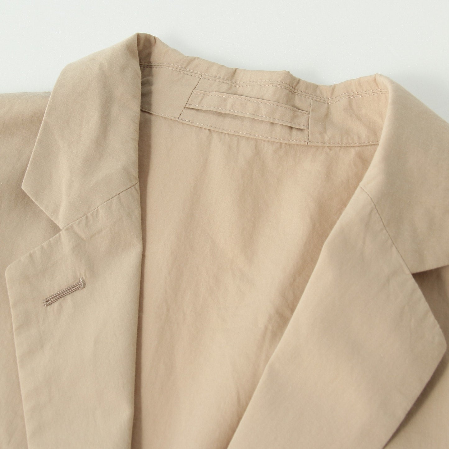 WASHED YARN DYE POPLIN JACKET