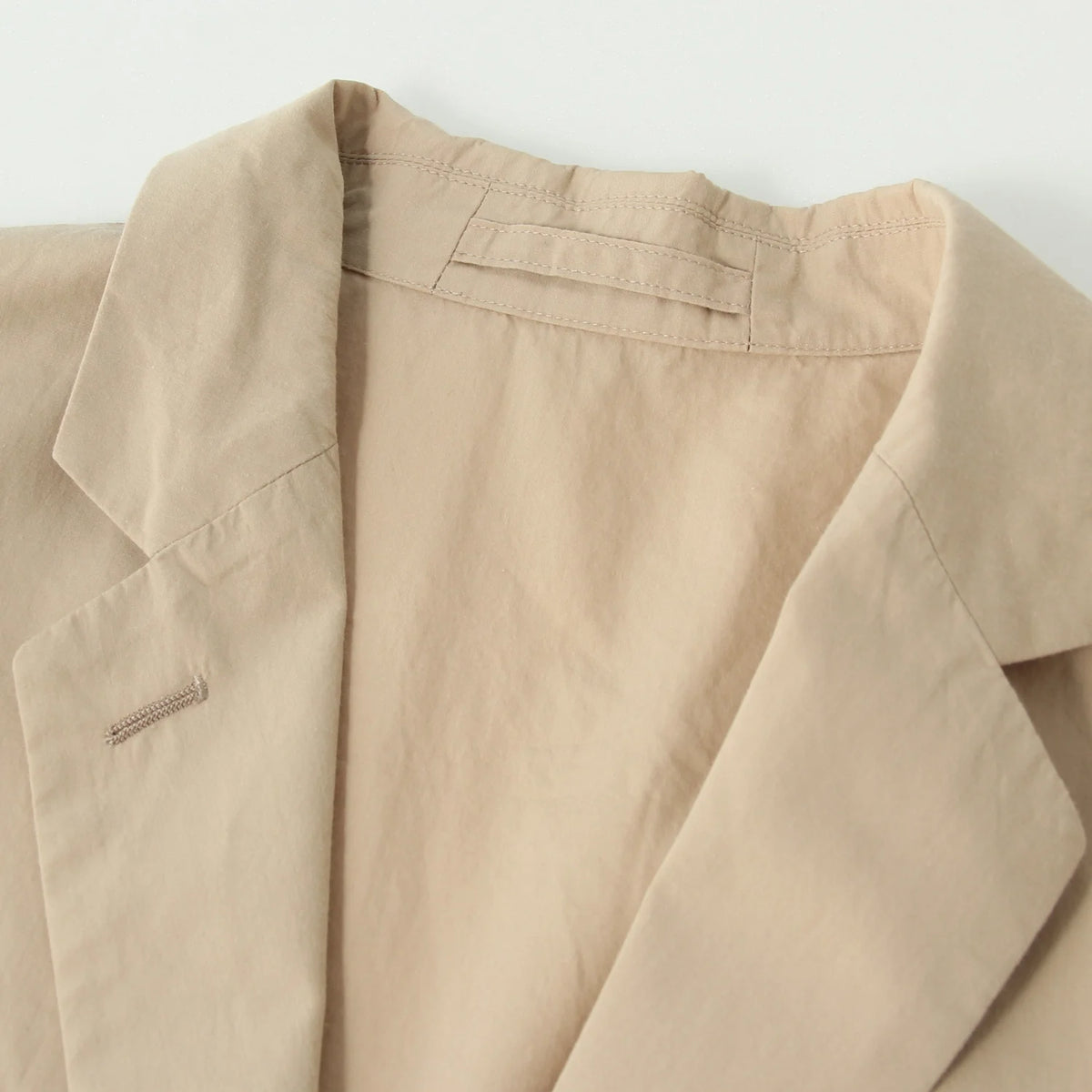 WASHED YARN DYE POPLIN JACKET