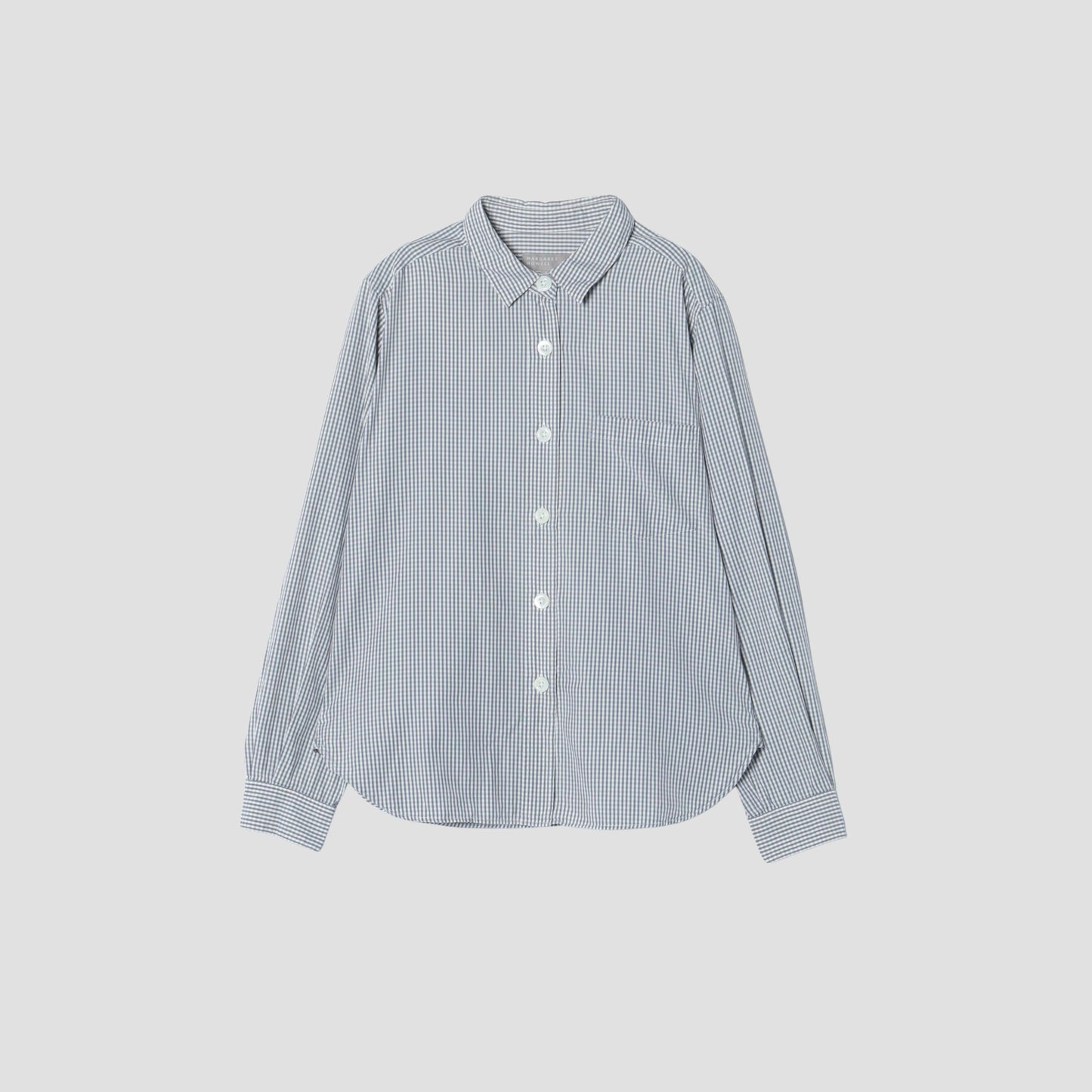 LAYERED GINGHAM SHIRT