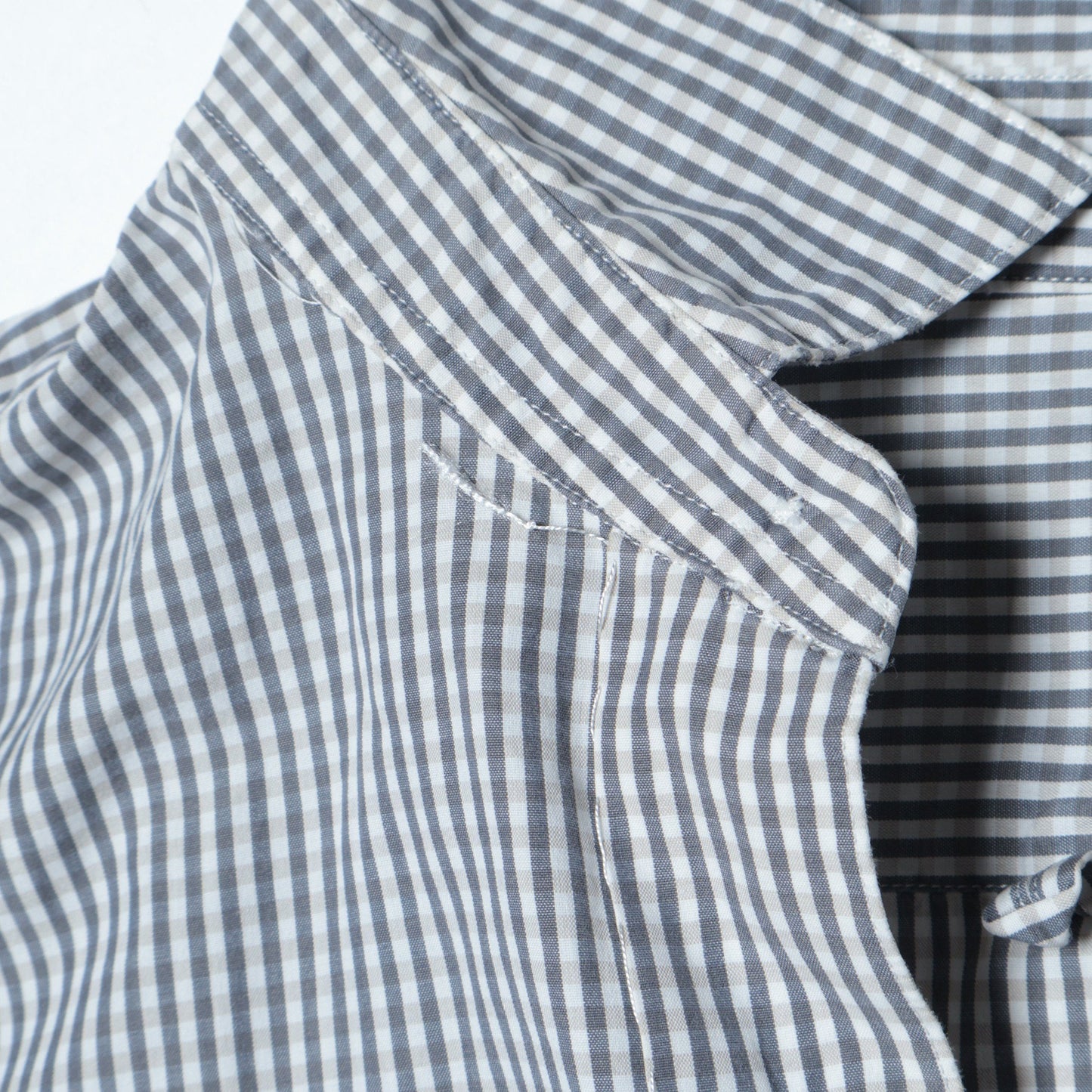 LAYERED GINGHAM SHIRT