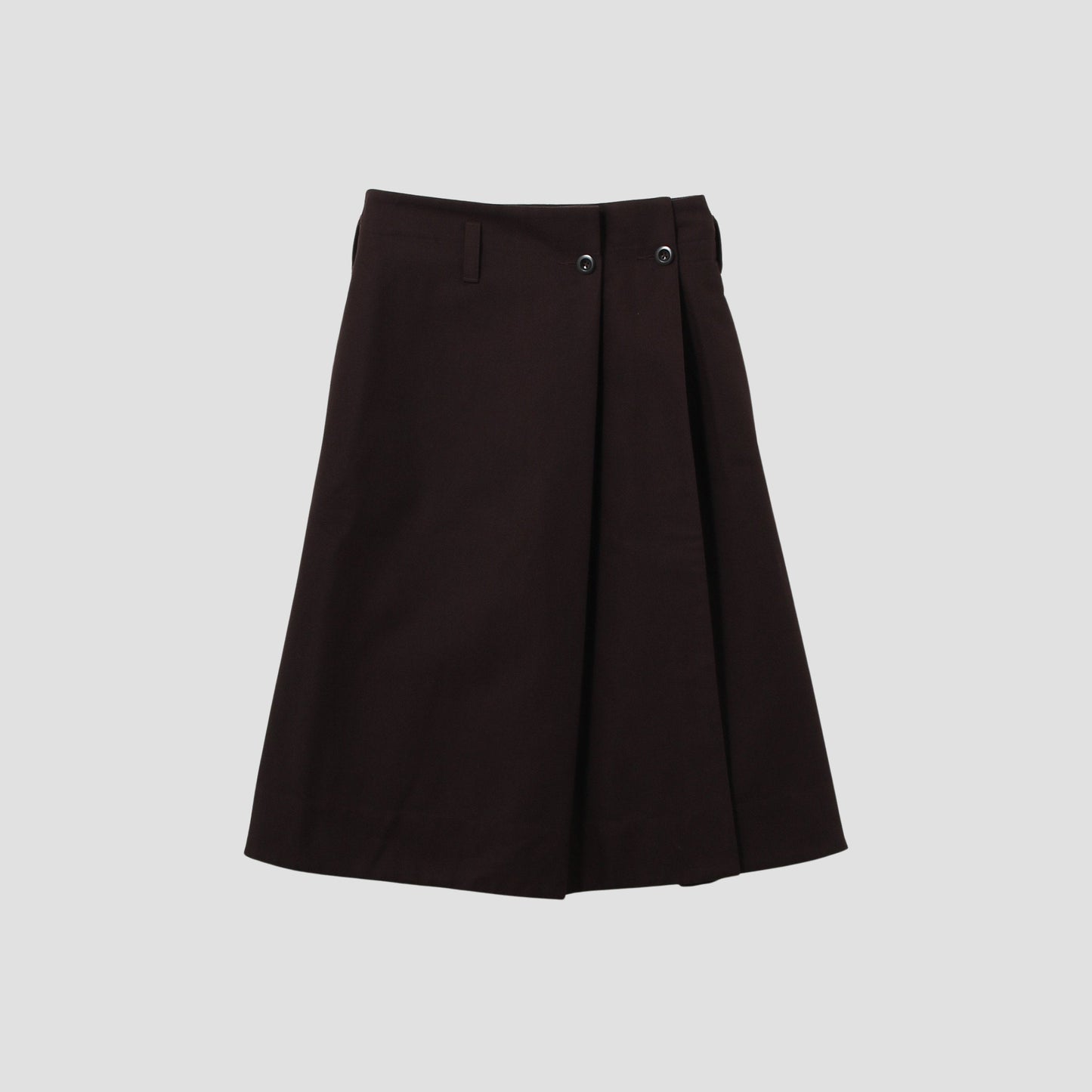 COTTON WOOL DRILL SKIRT