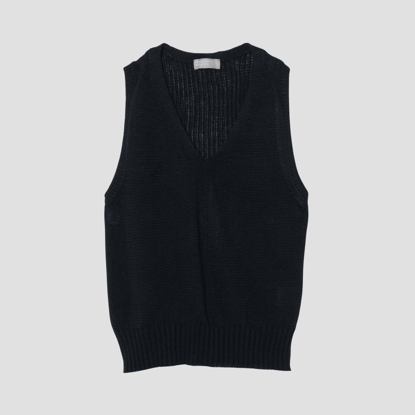 LINEN SLIPOVER KNIT