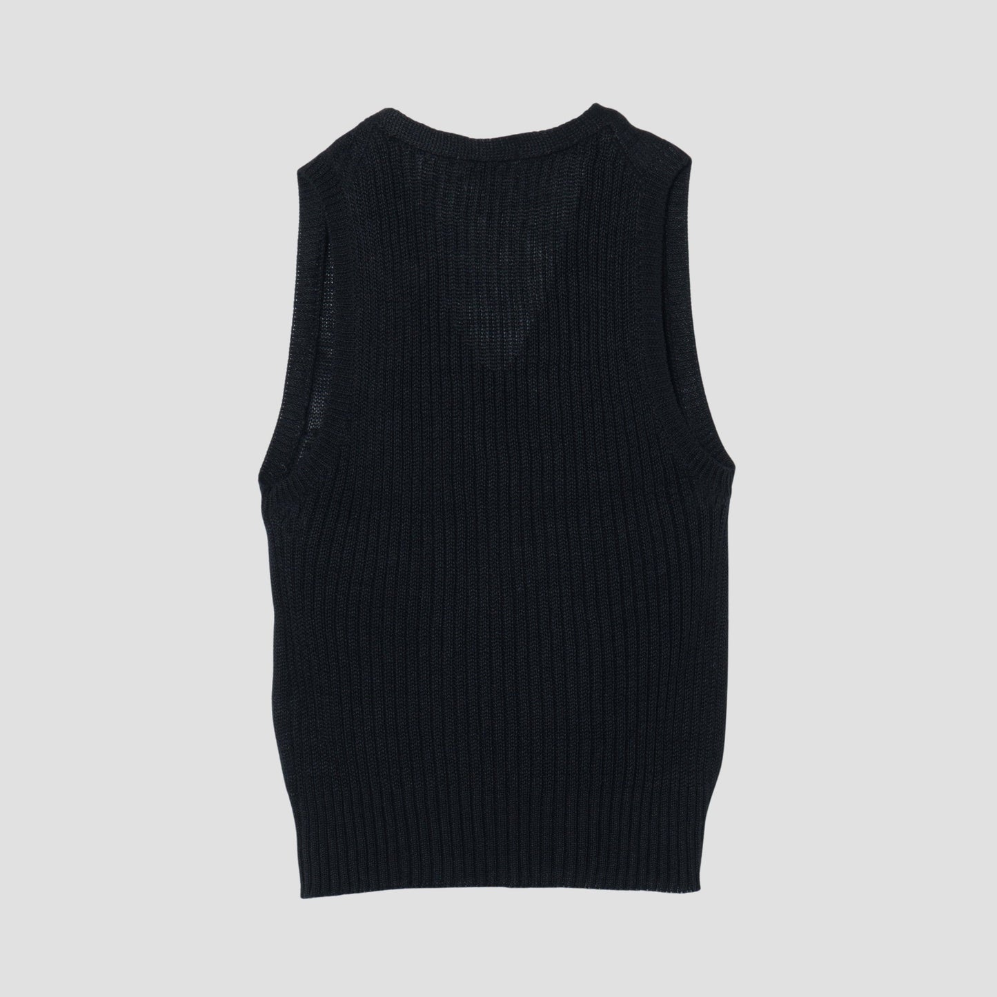 LINEN SLIPOVER KNIT