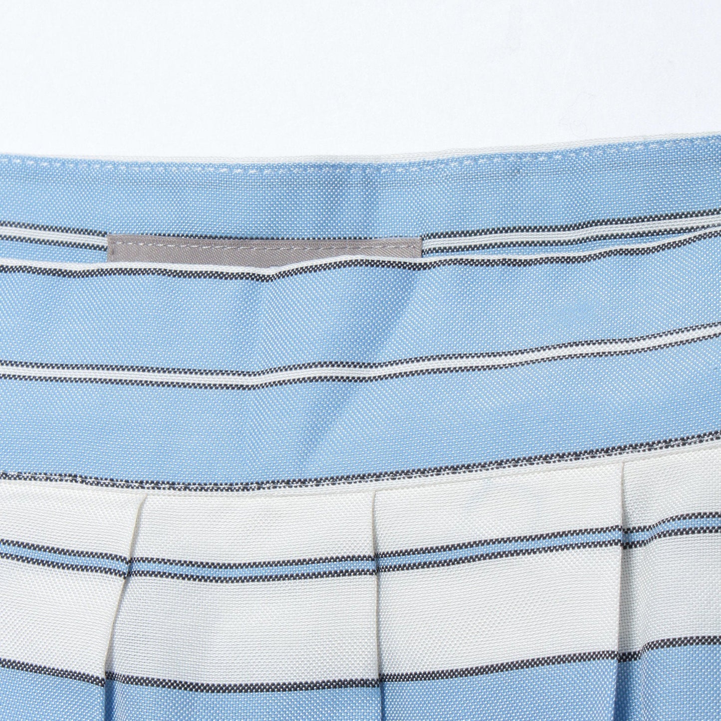 MULTI STRIPE SILK SKIRT