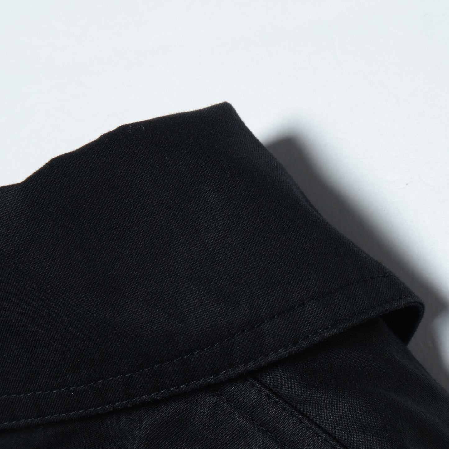 WASHED COTTON LINEN COAT