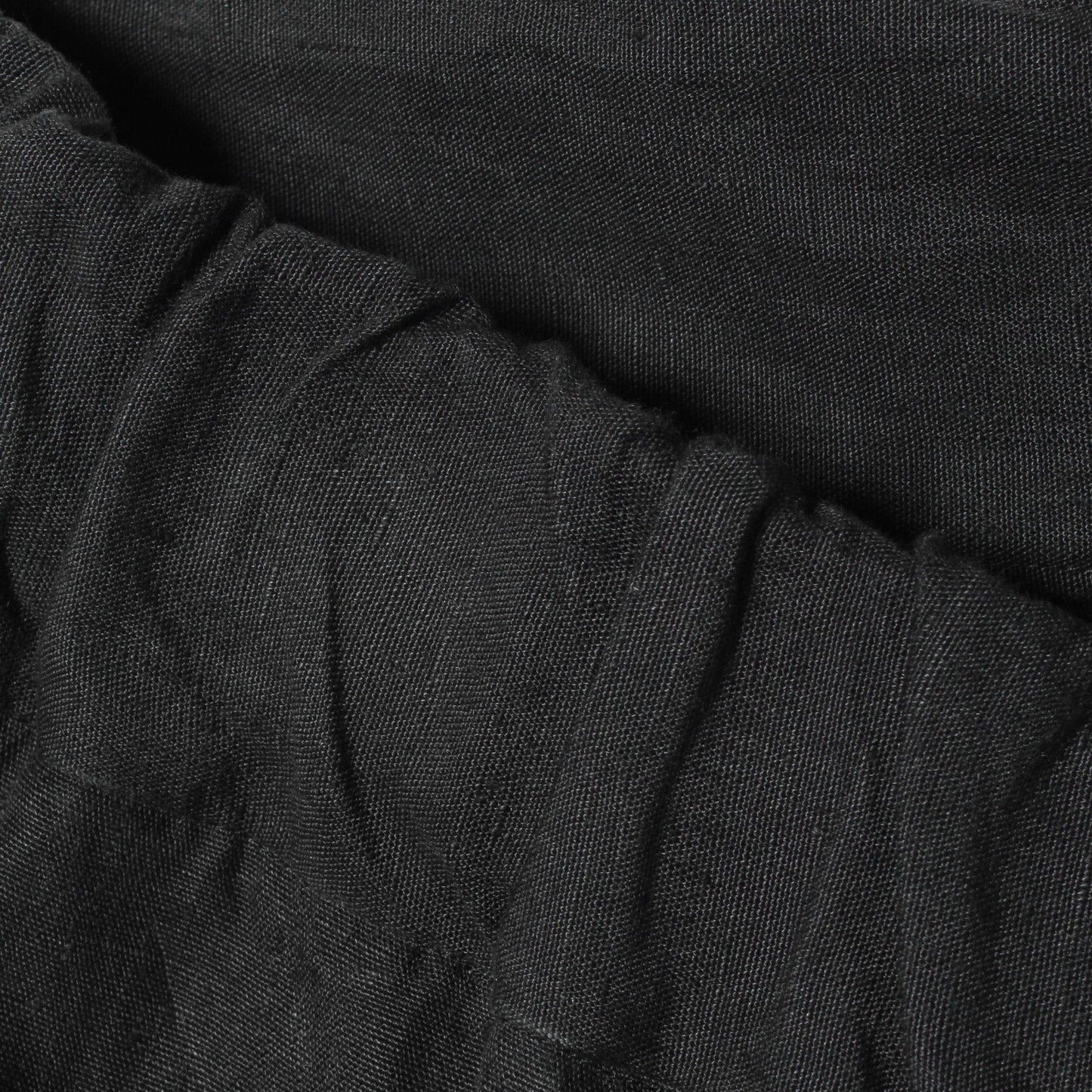 COATED LINEN PLAINWEAVE TROUSERS