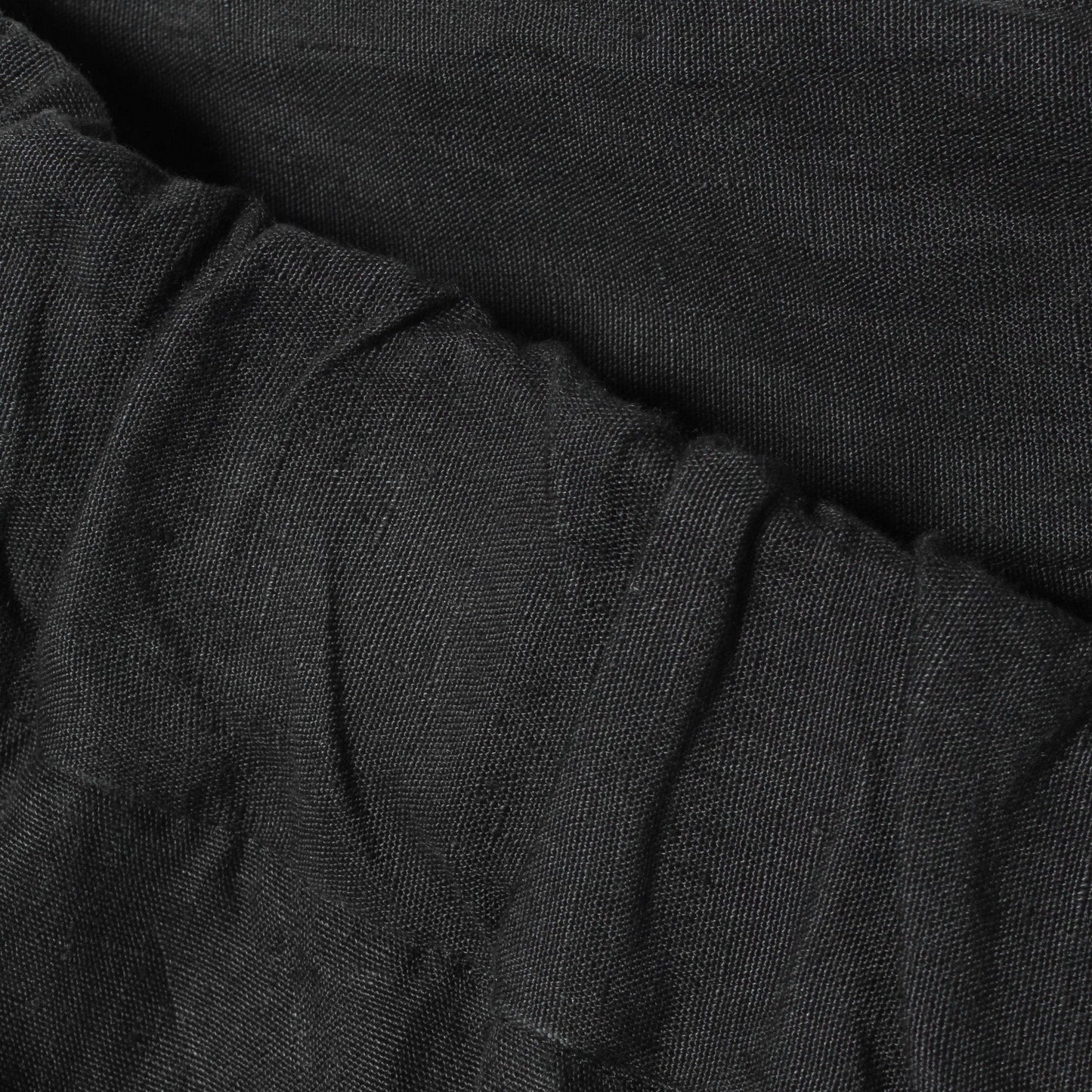 COATED LINEN PLAINWEAVE TROUSERS
