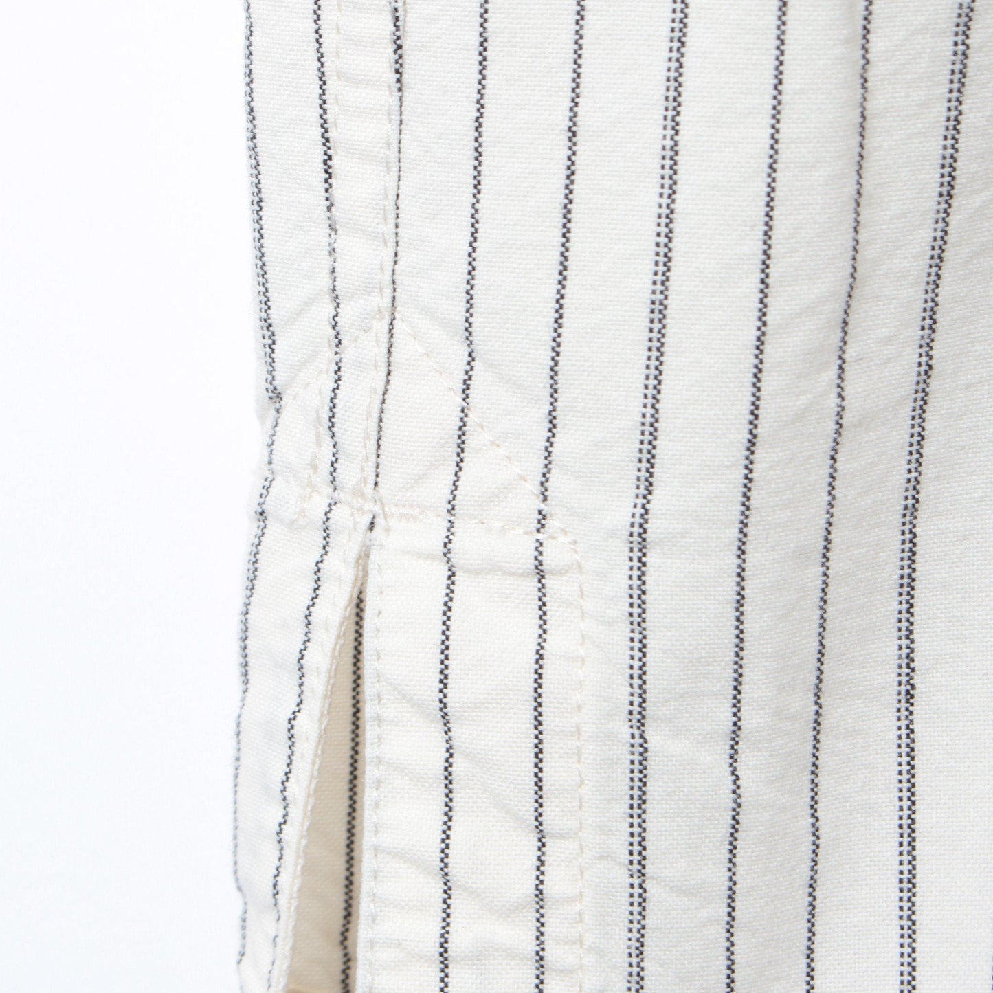 ODD STRIPE COTTON SHIRT