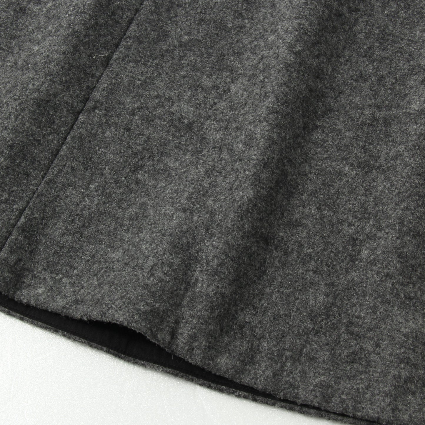 FELTED WOOL JERSEY SKIRT