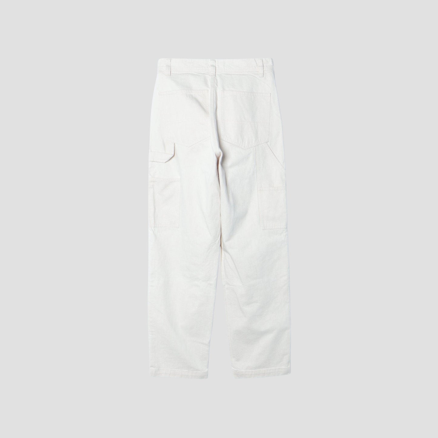 NATURAL DENIM TROUSERS