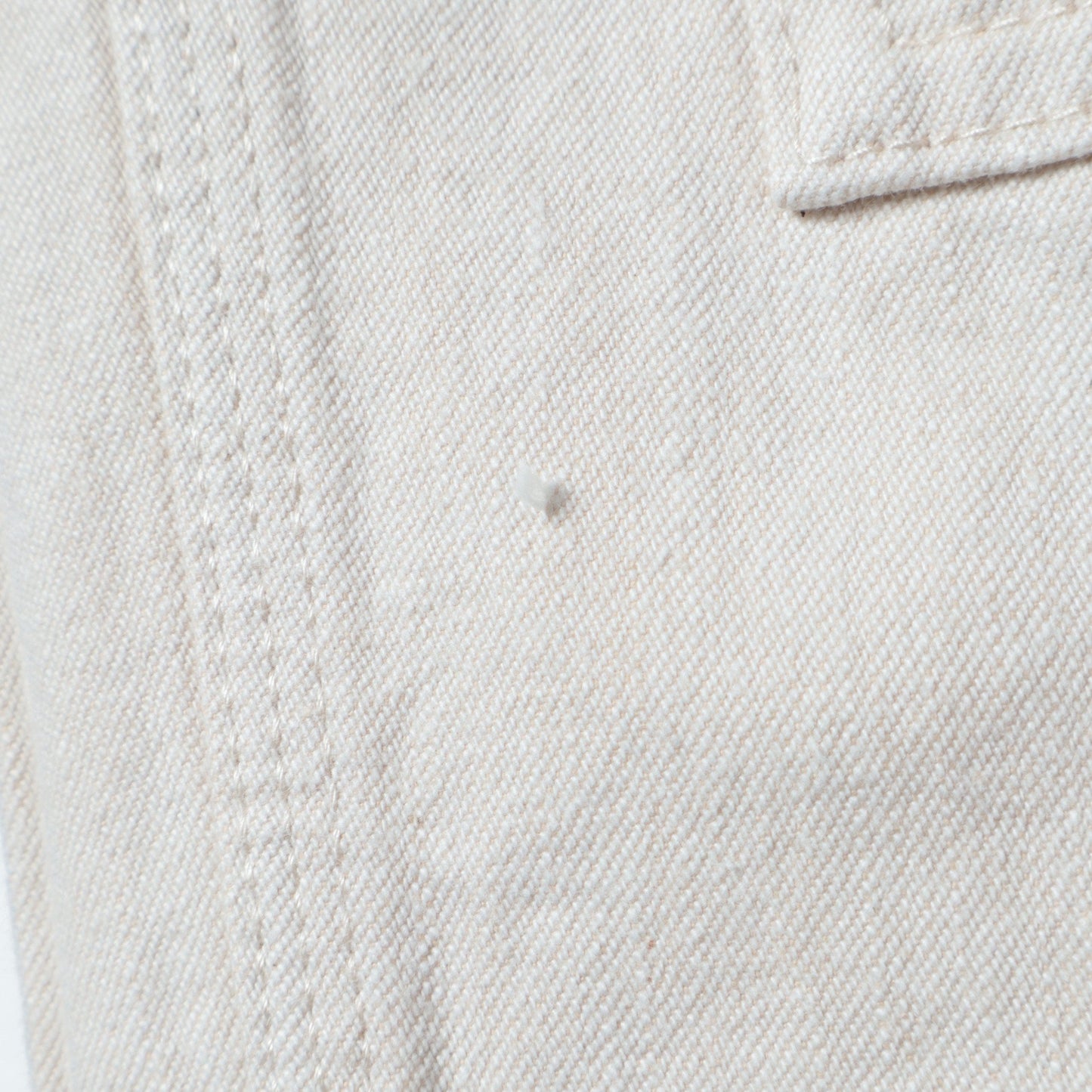 NATURAL DENIM TROUSERS