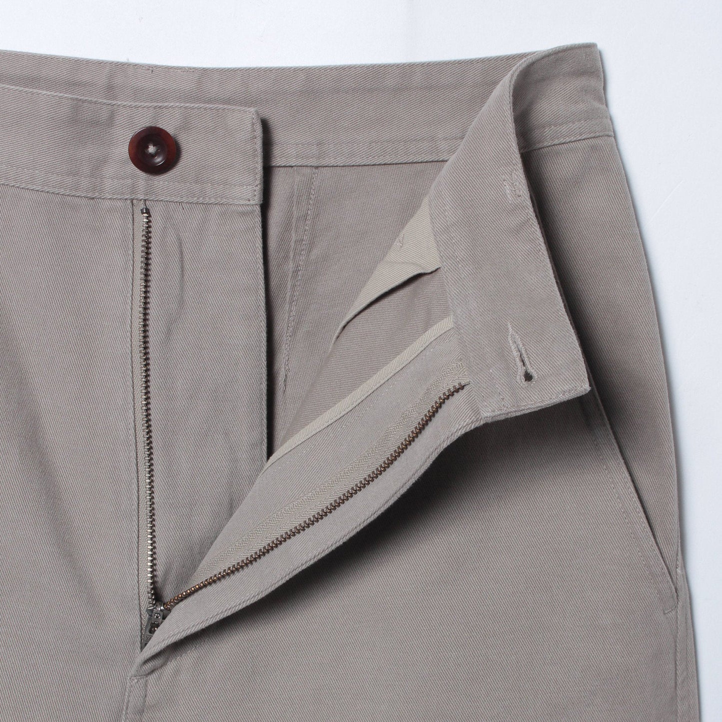 BRUSHED COTTON DRILL TROUSERS