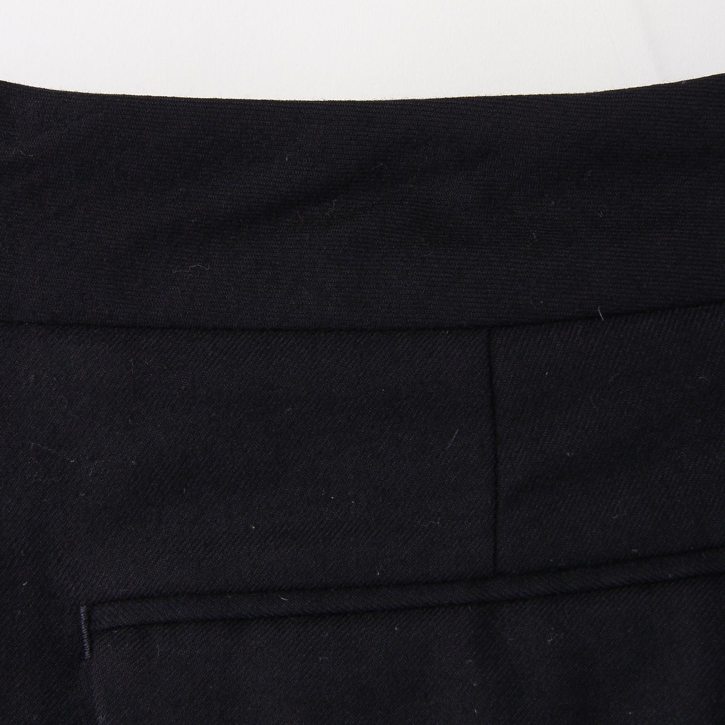 FINE WOOL FLANNEL TROUSERS