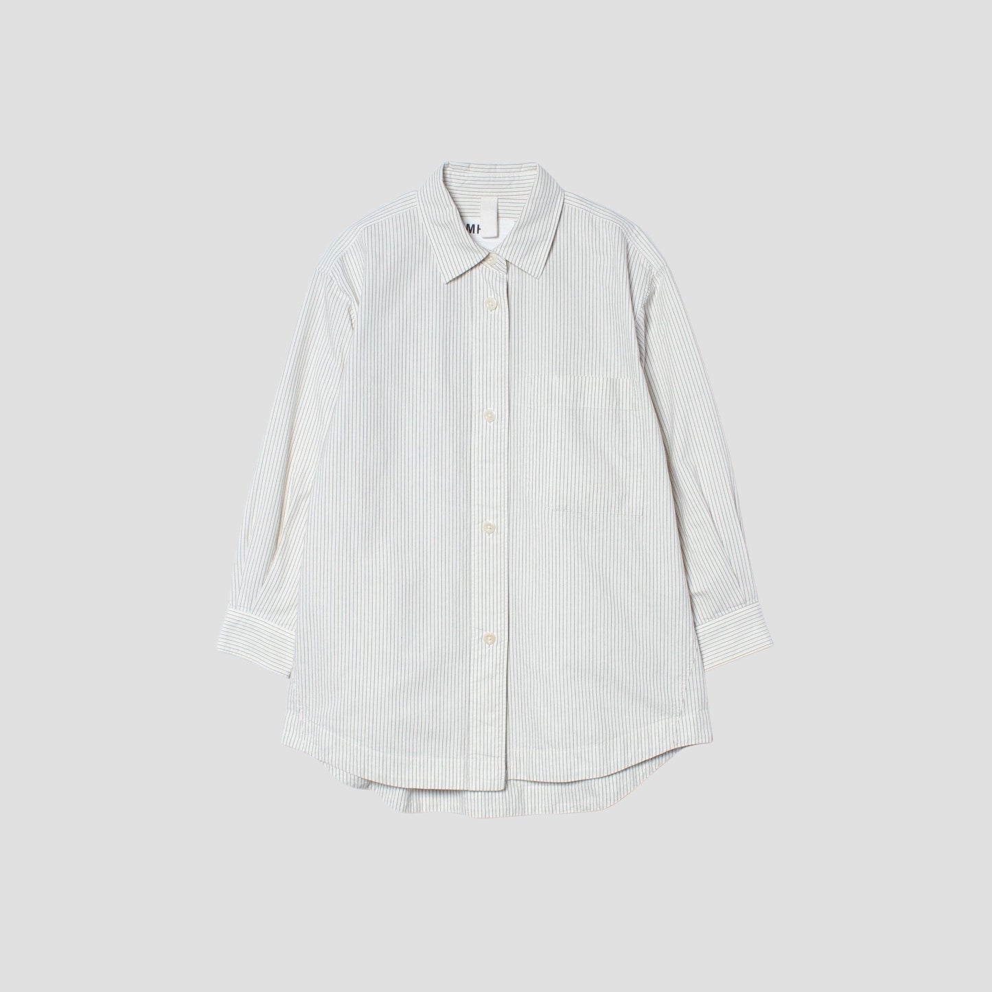 NARROW STRIPE COTTON SHIRT