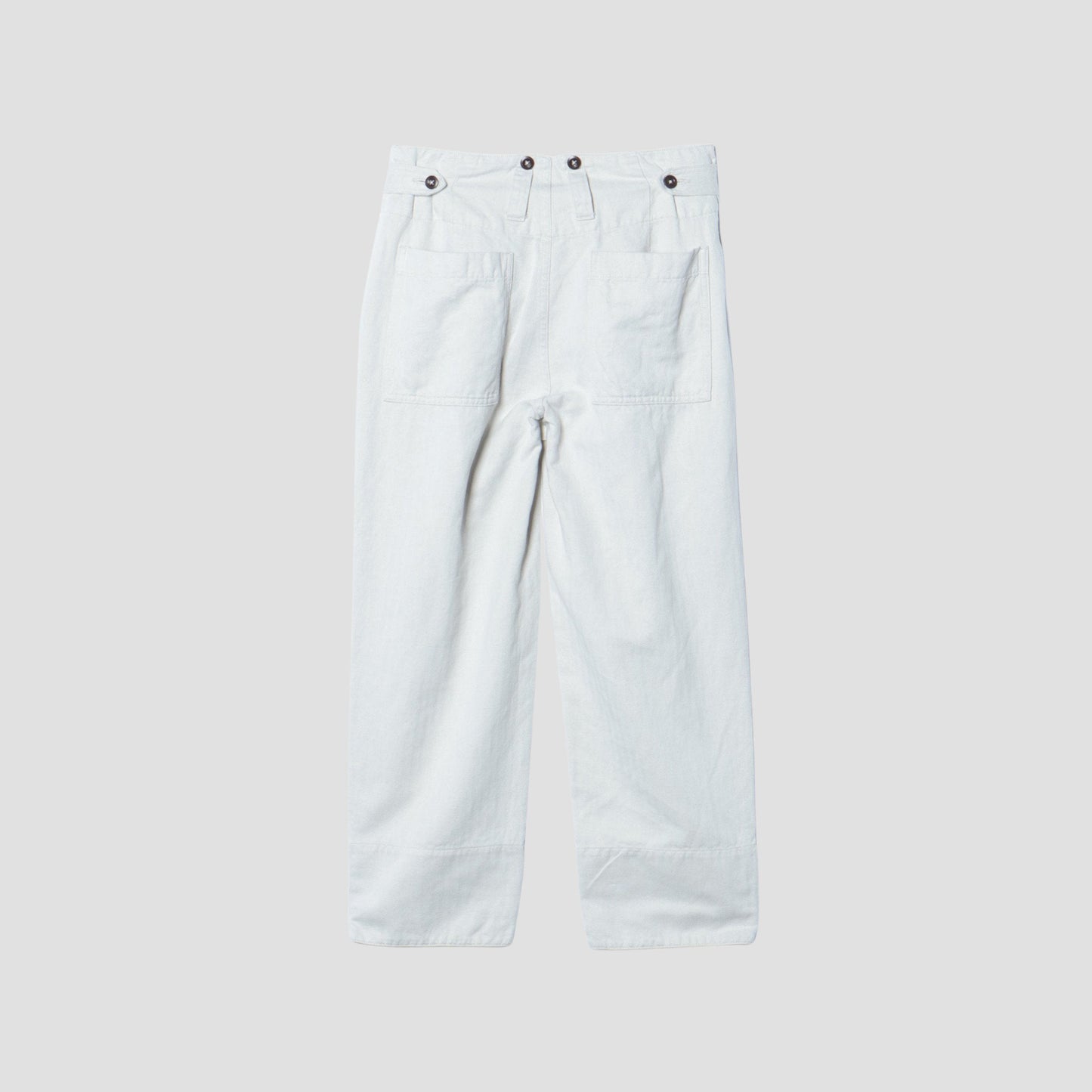 COTTON LINEN HERRINGBONE(MHL SHOP限定) TROUSERS