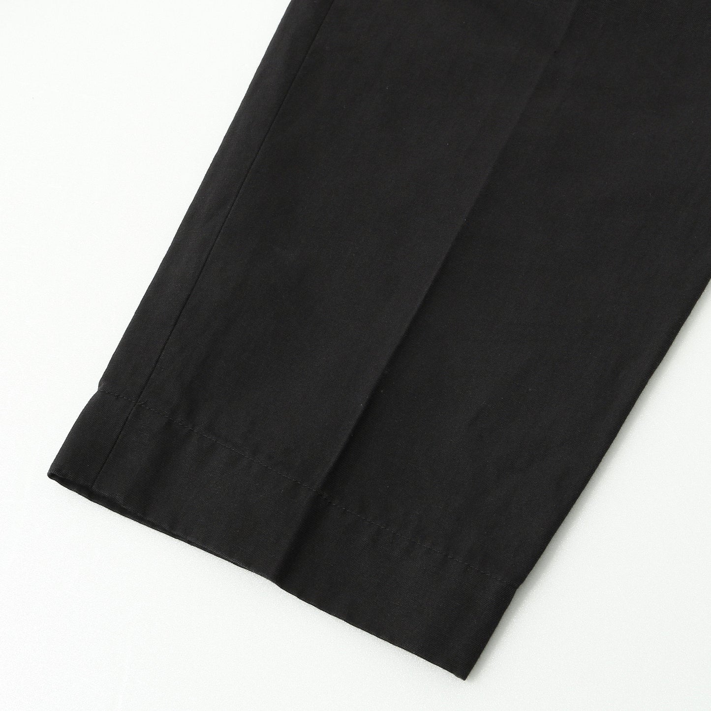 COTTON LINEN TWILL TROUSERS