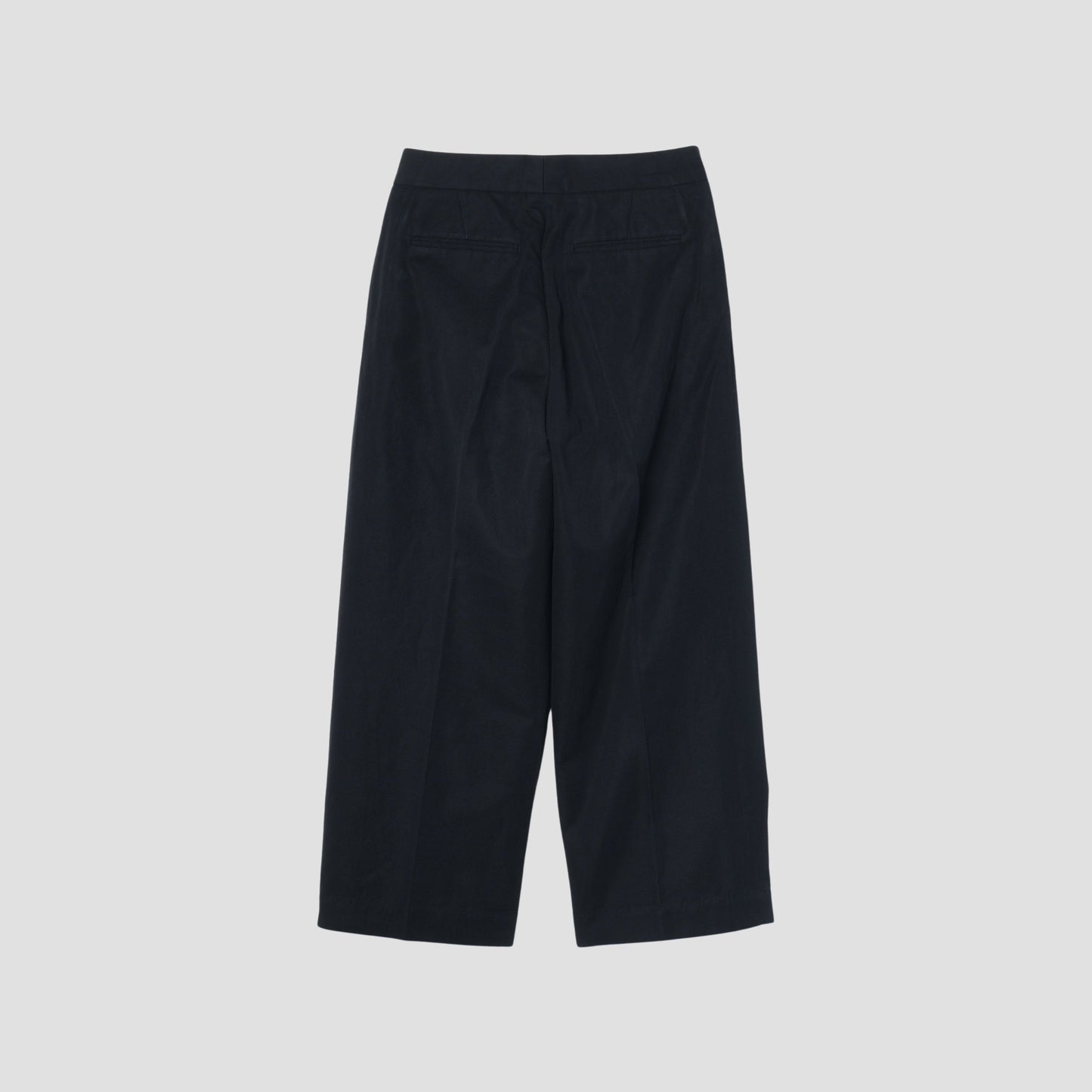 COTTON LINEN TWILL TROUSERS
