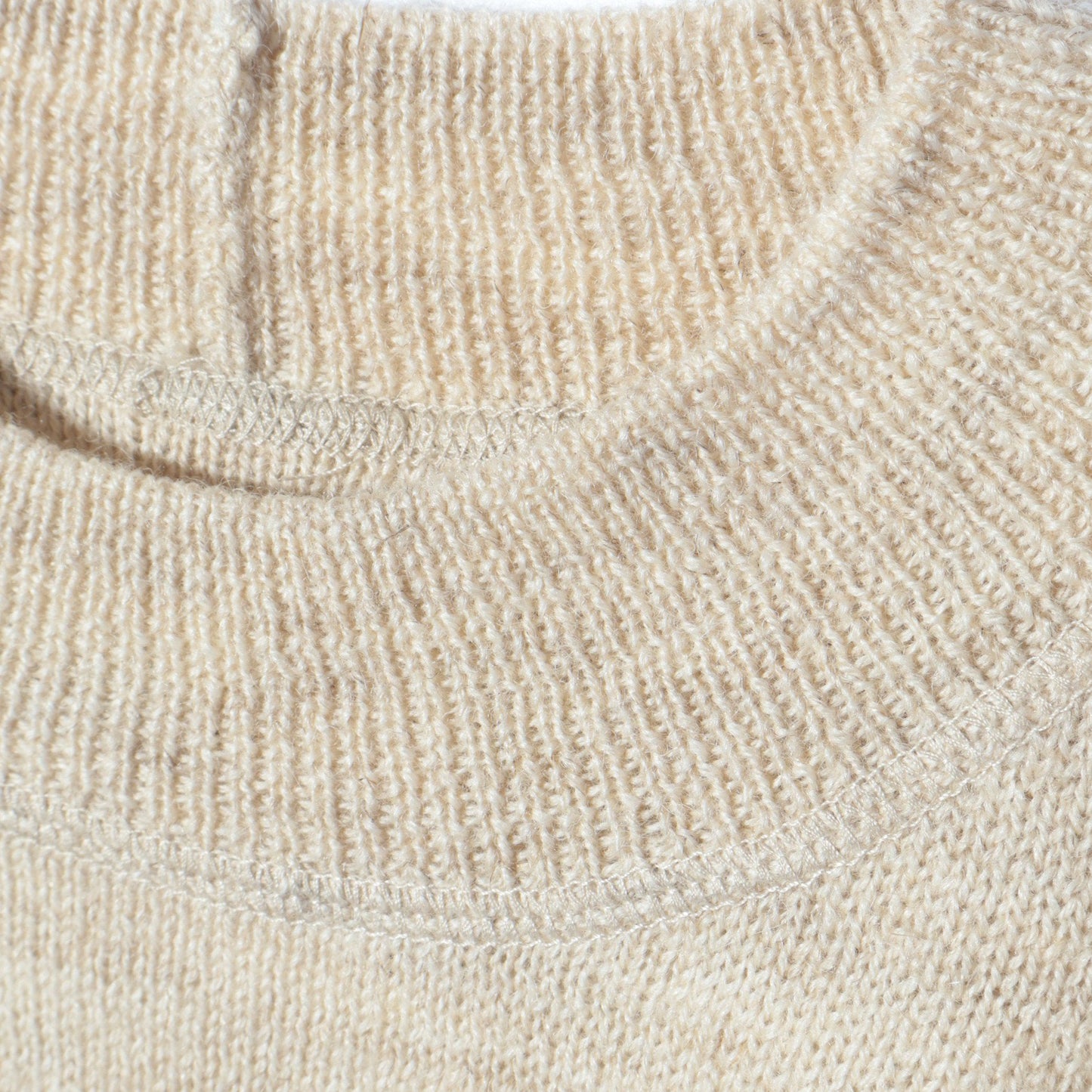 ROUGH WOOL LINEN KNIT