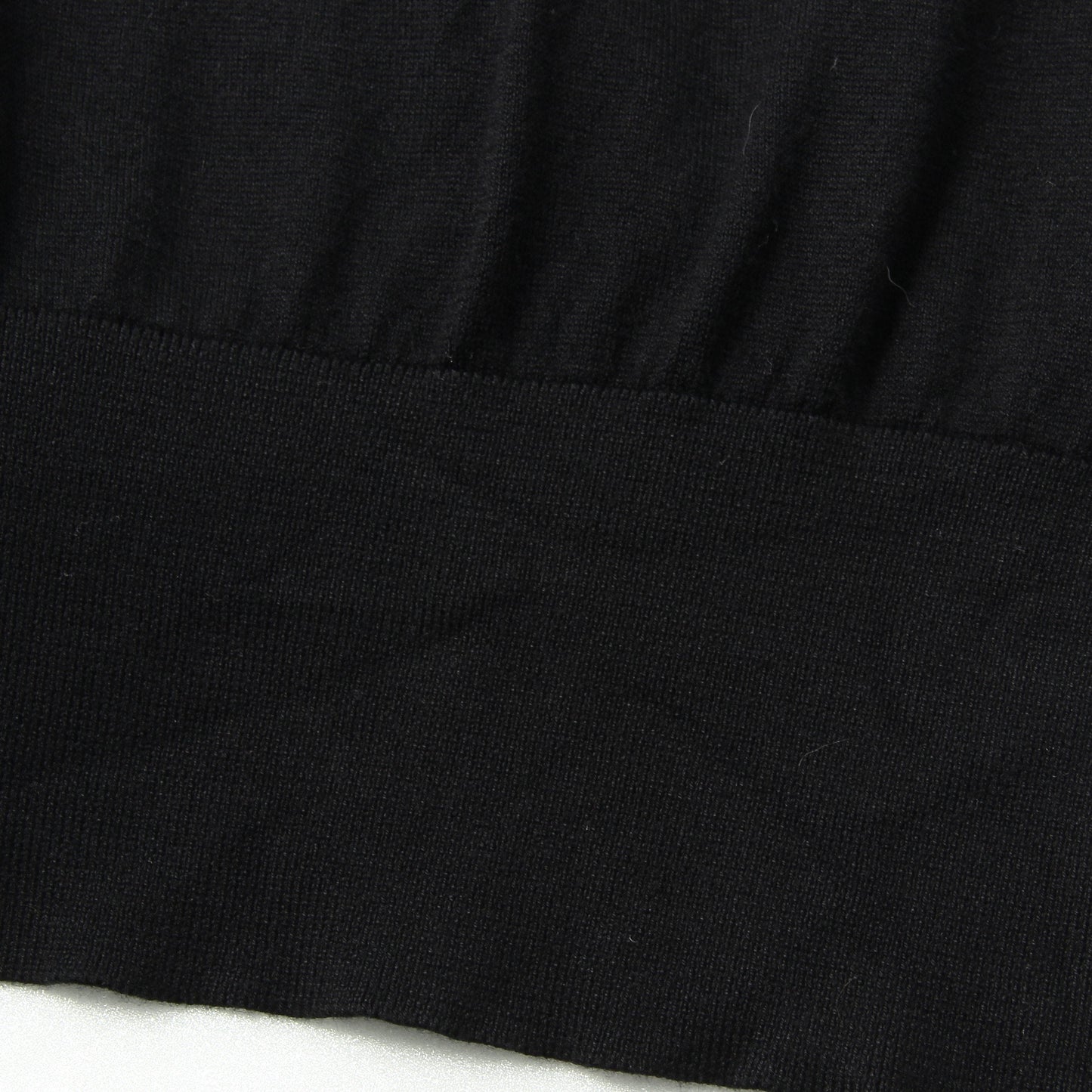SEA ISLAND COTTON HIGH RIB CARDIGAN KNIT