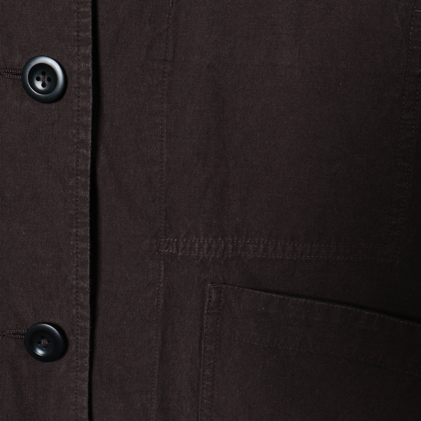 OVERDYE MELANGE COTTON LINEN BLOUSON