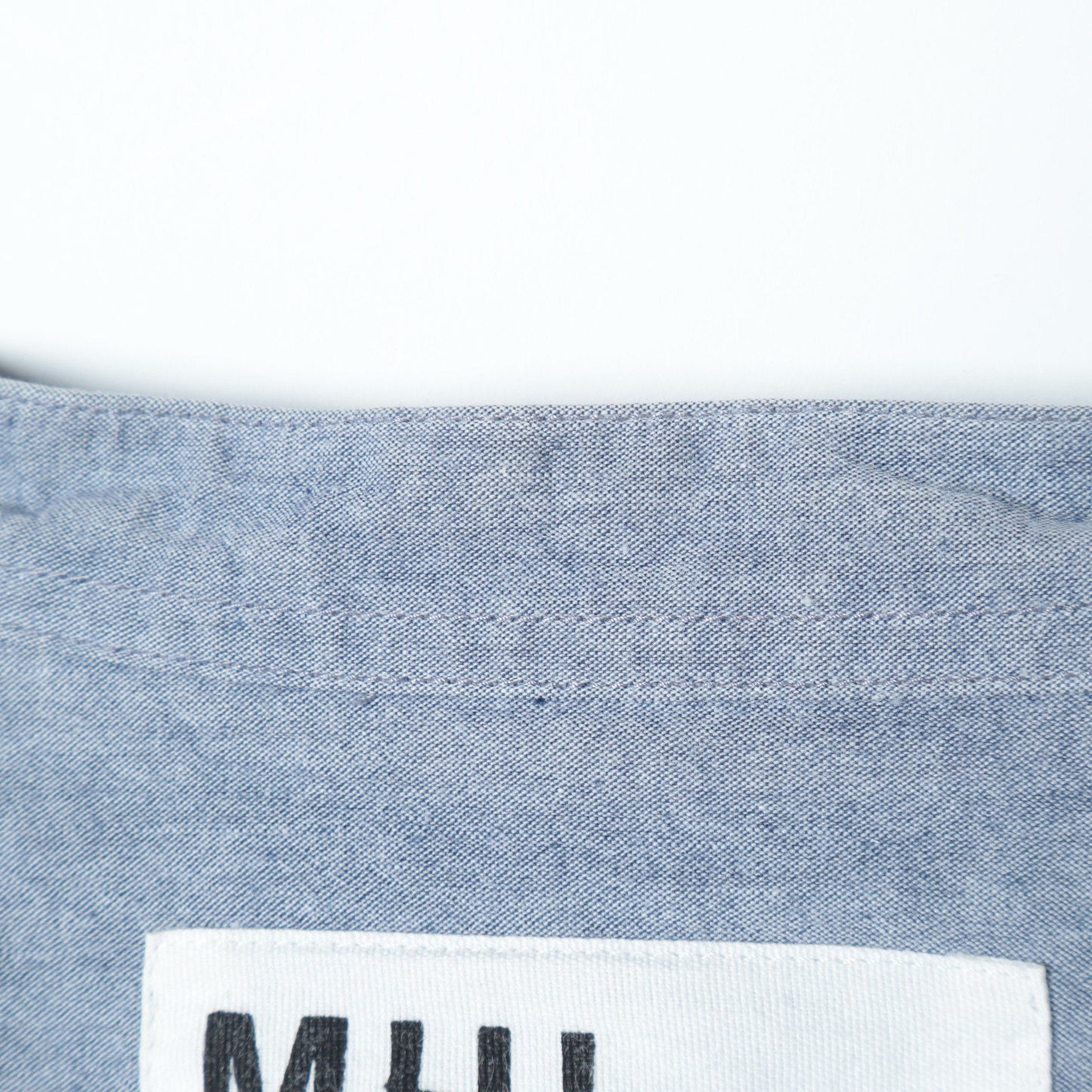 DRY COTTON CHAMBRAY(MHL SHOP限定) SHIRT