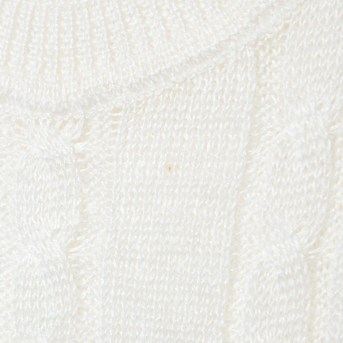 LINEN CABLE VEST KNIT