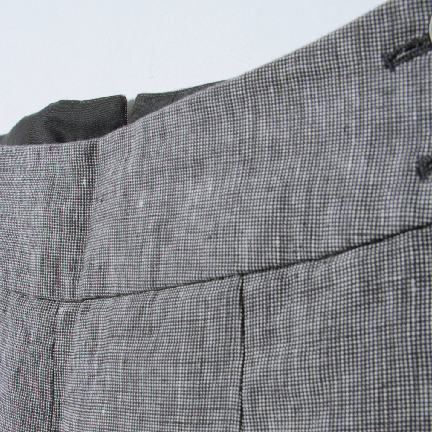 END ON END LINEN TROUSERS