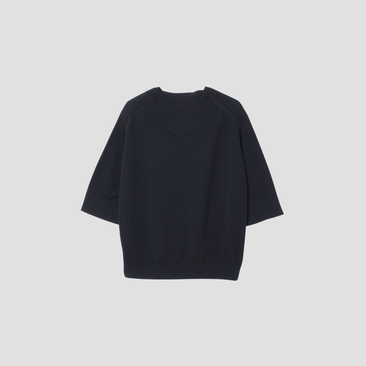DEEP RIB T SHIRT KNIT