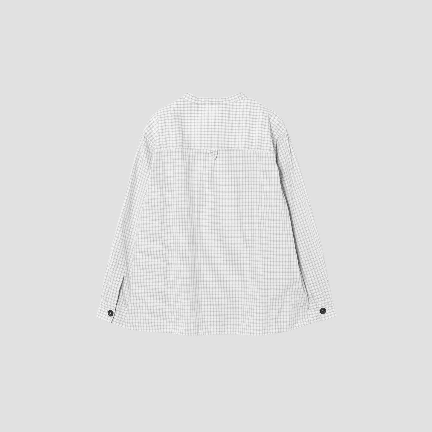 GRID CHECK COTTON SHIRT