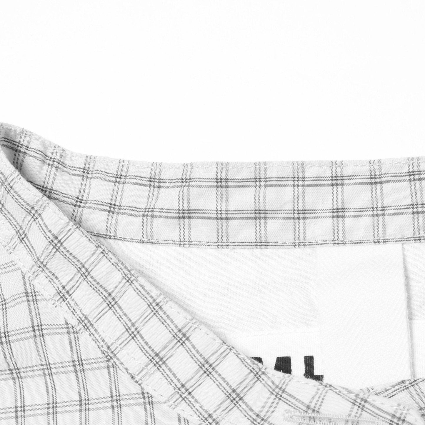 GRID CHECK COTTON SHIRT