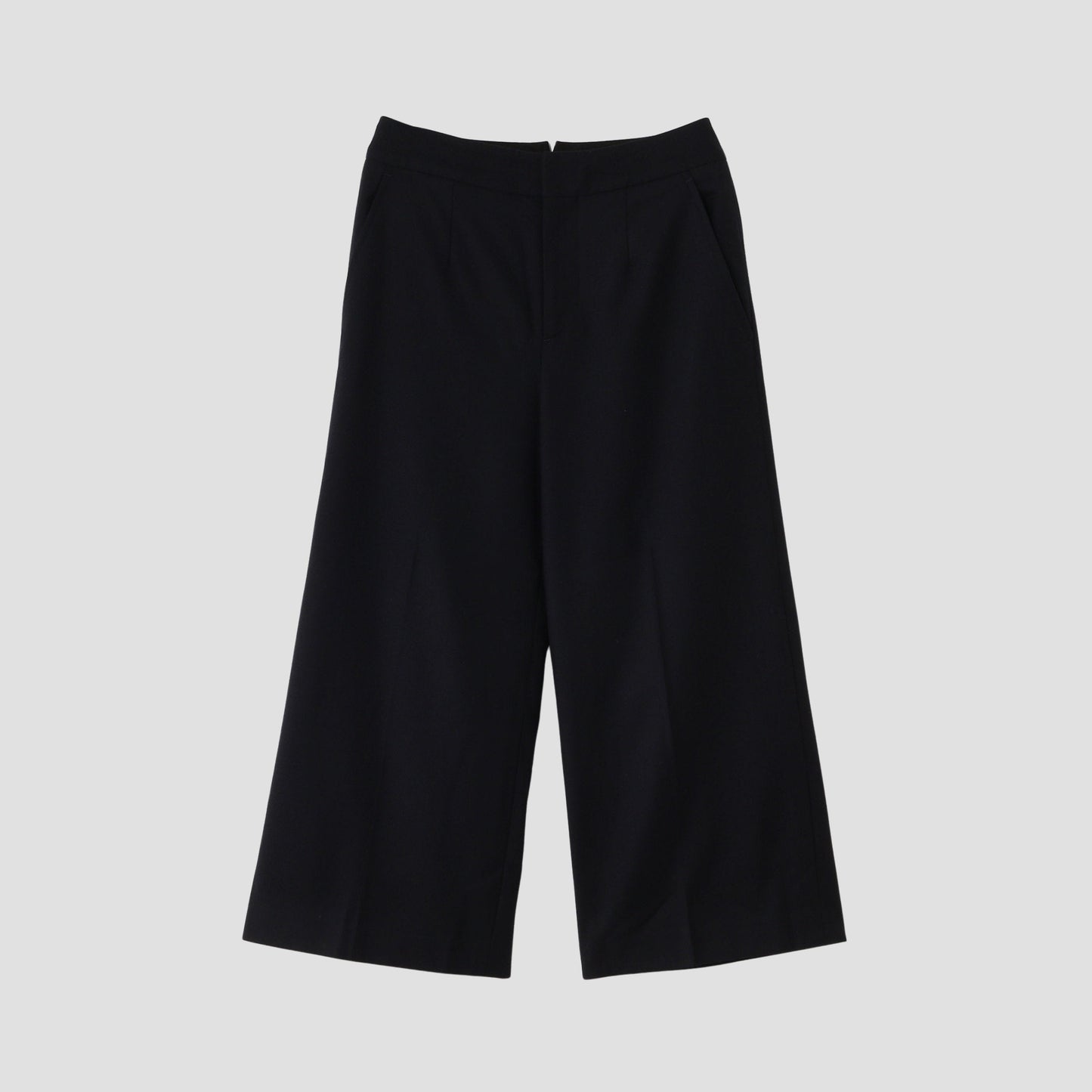 FINE WOOL FLANNEL TROUSERS