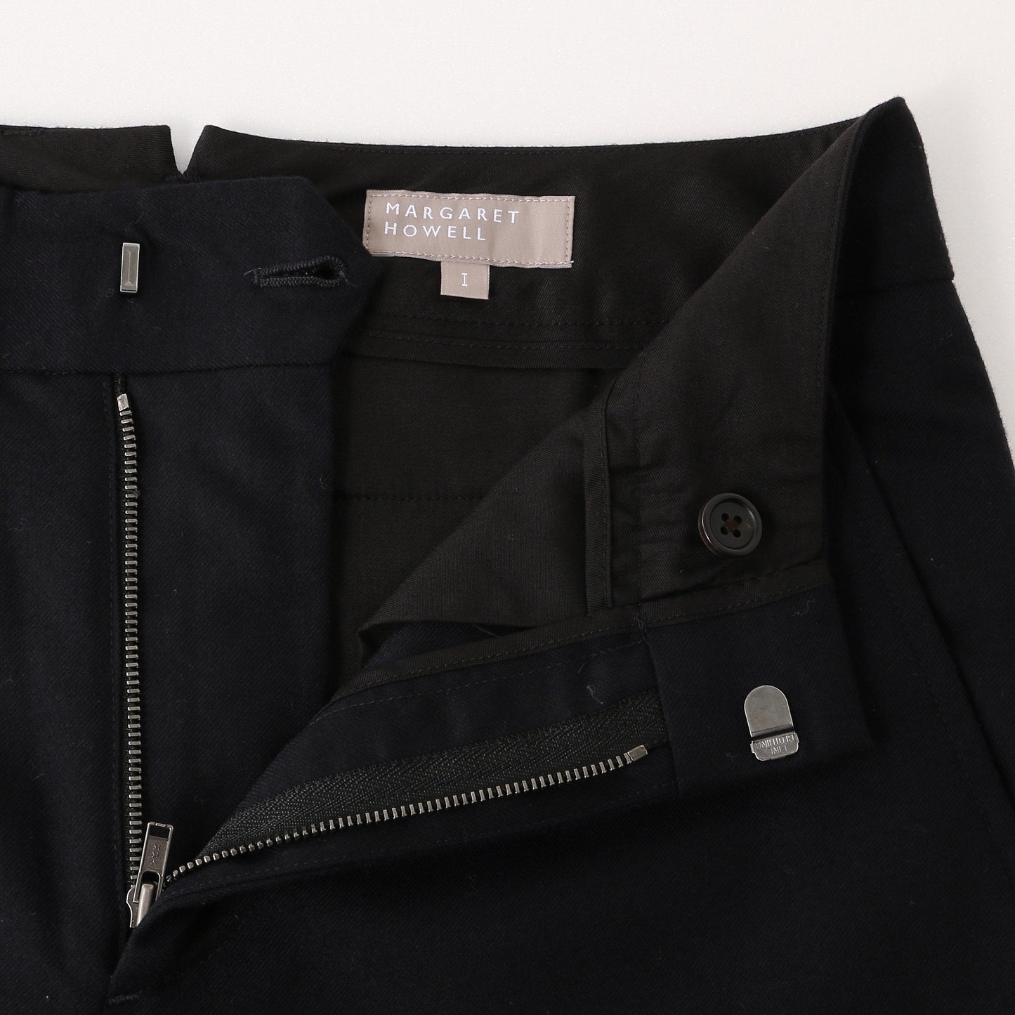 FINE WOOL FLANNEL TROUSERS