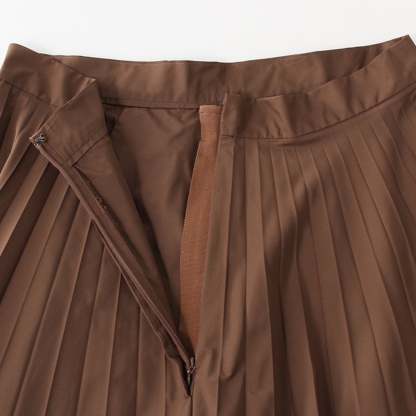 PLAIN WEAVE BLEND SKIRT