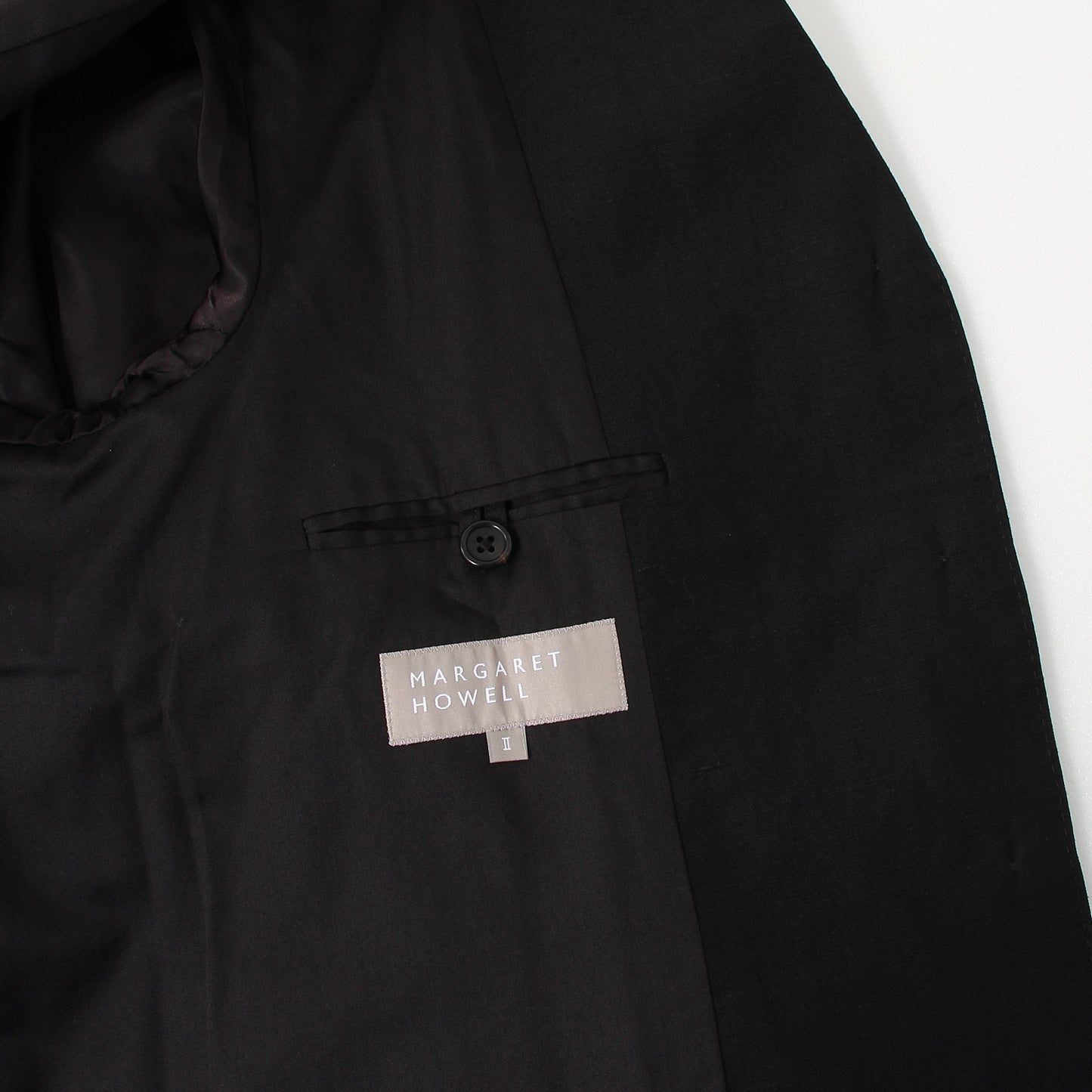WOOL LINEN POPLIN JACKET