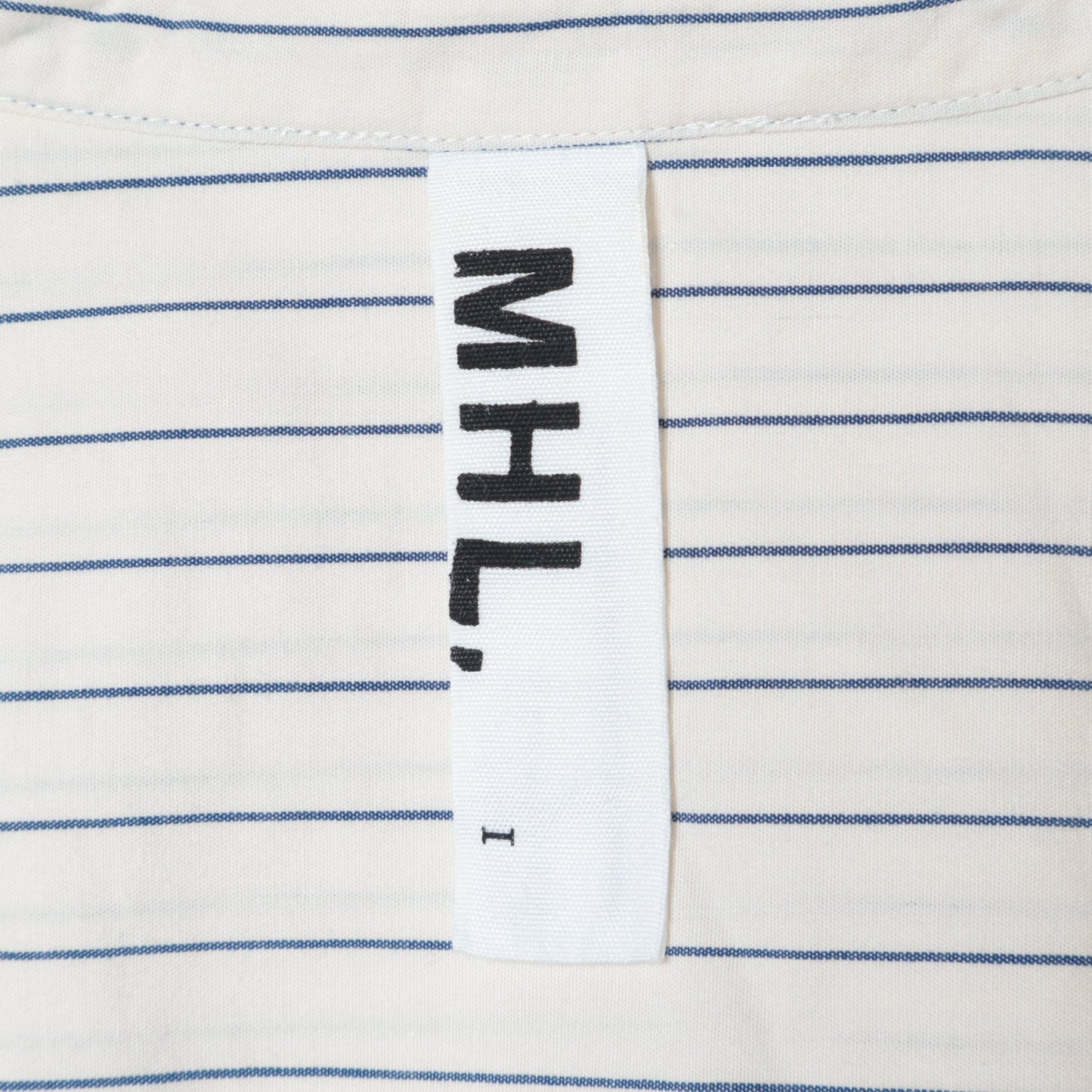 COTTON WIDE STRIPE SHIRT