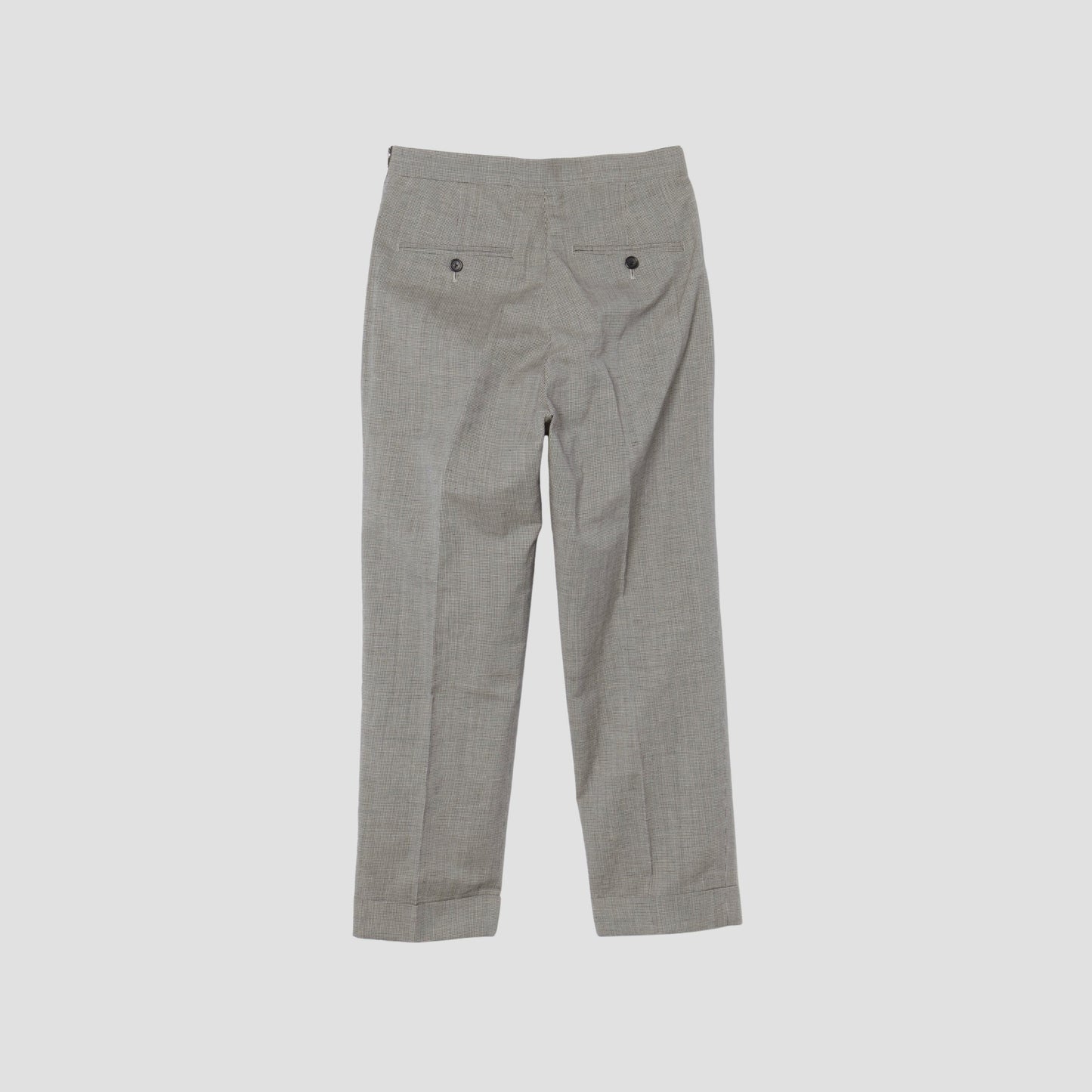 PUPPYTOOTH WOOL LINEN TROUSERS