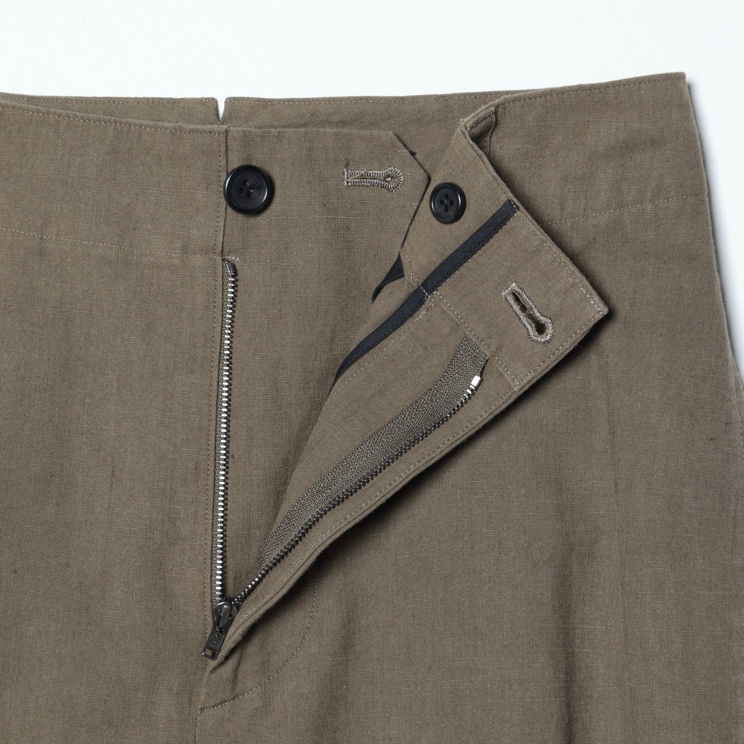 DRY COTTON LINEN TROUSERS