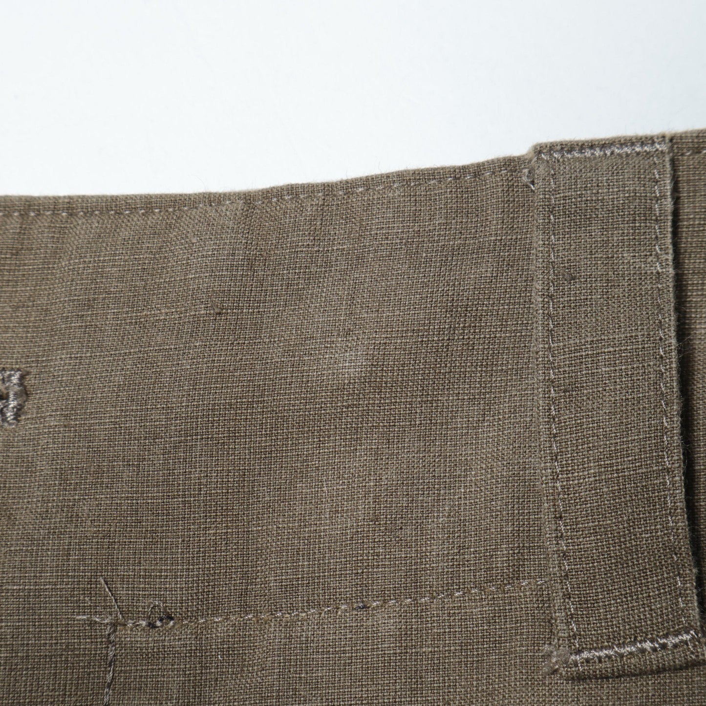DRY COTTON LINEN TROUSERS