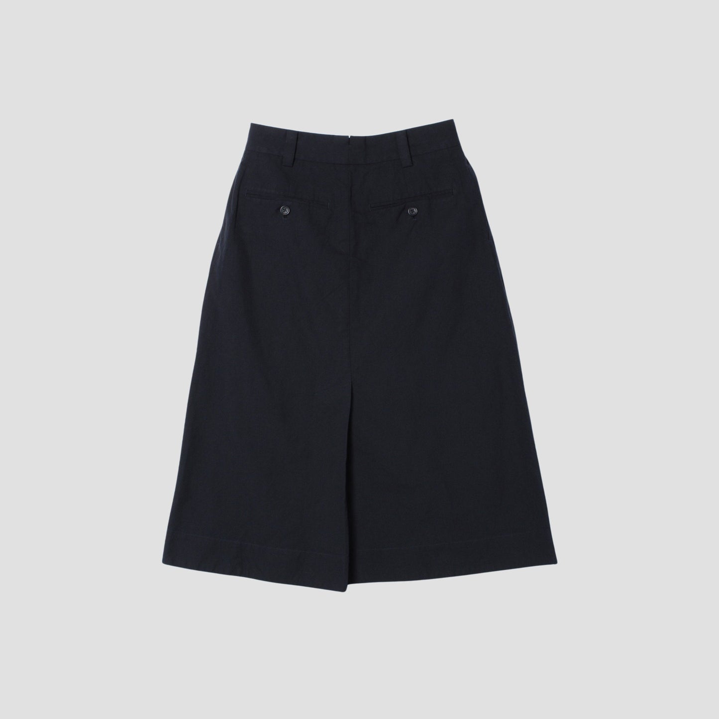 COTTON LINEN SILK SKIRT