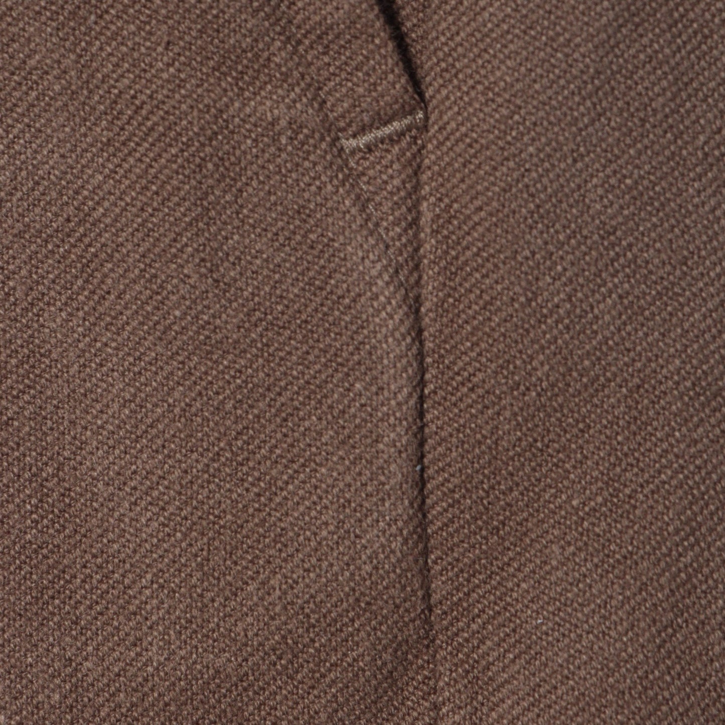 WASHED COTTON TWILL TROUSERS