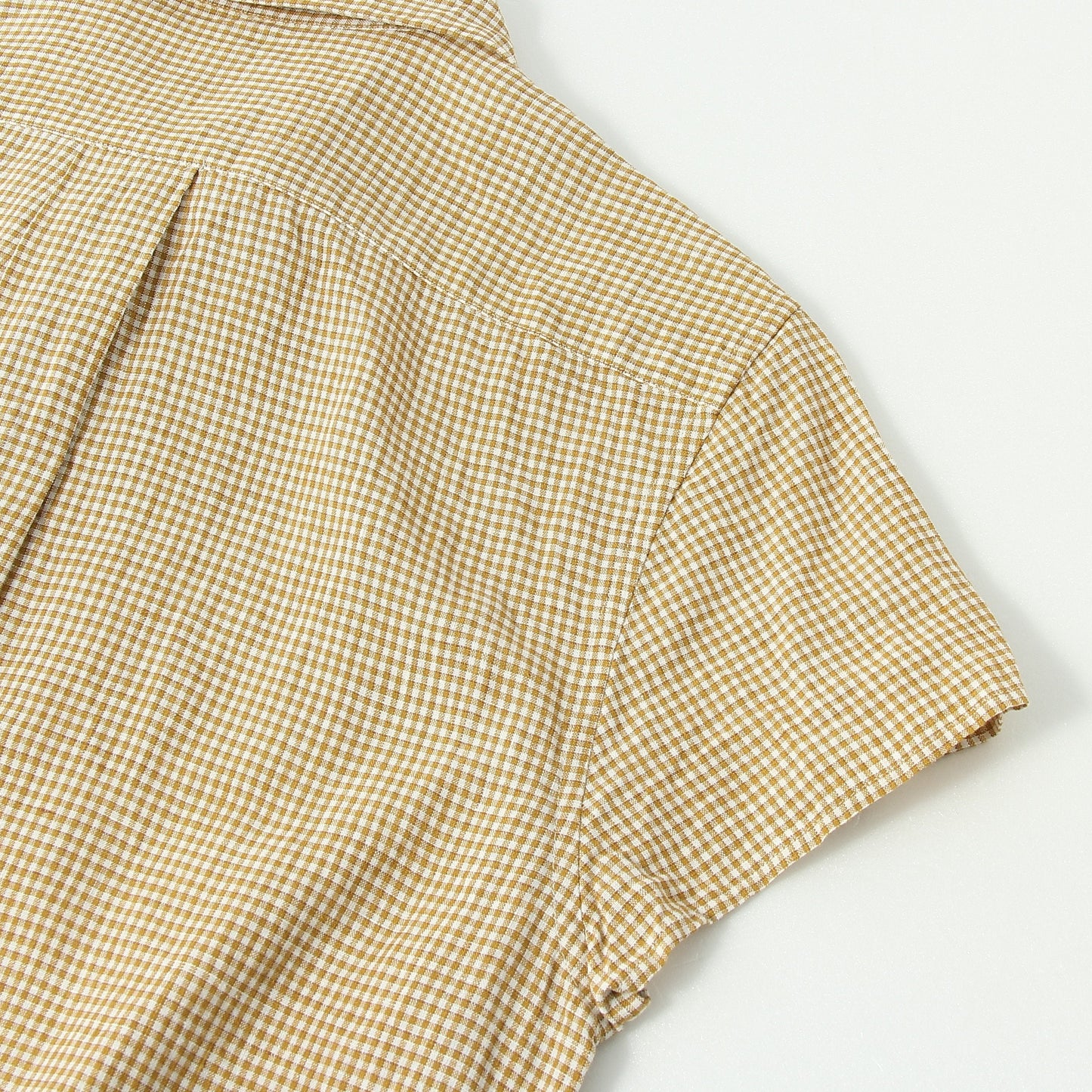 TRI GINGHAM LINEN SHIRT
