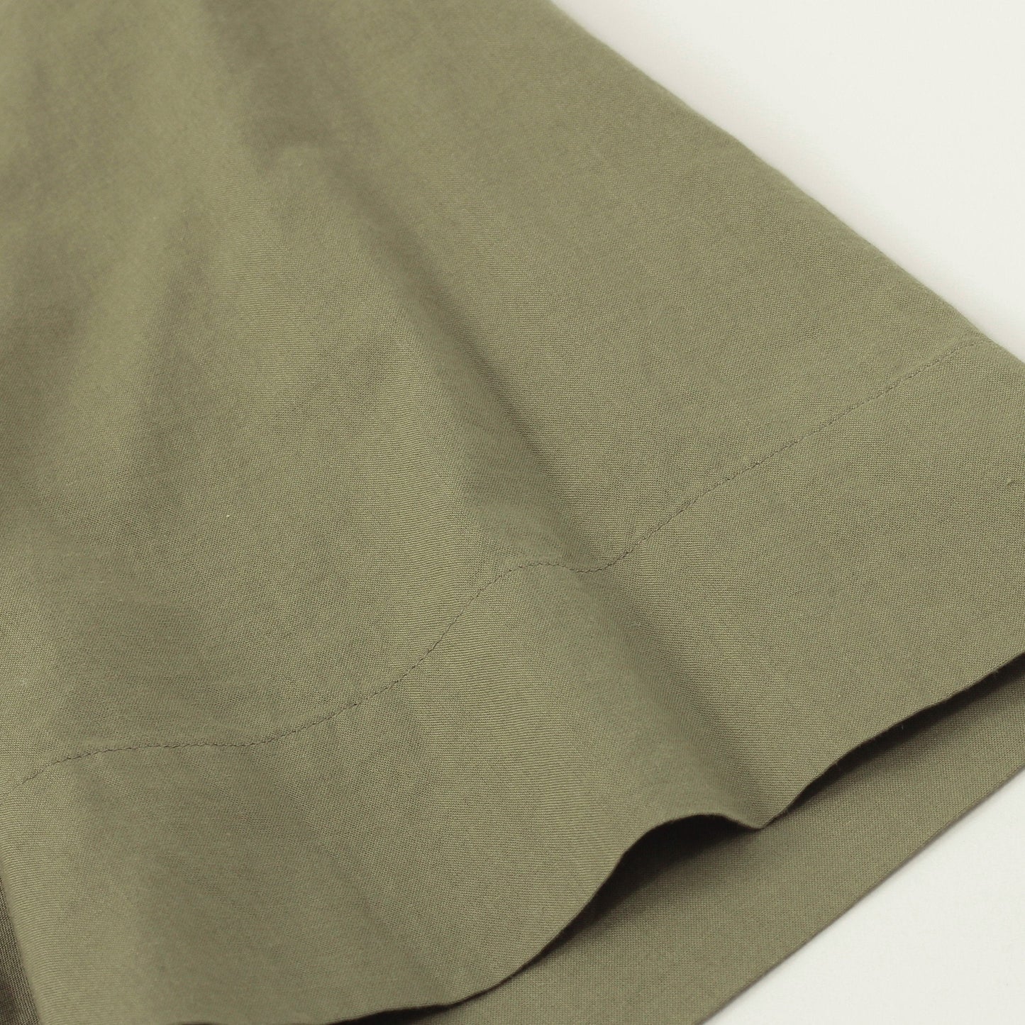 PIECE DYED WASHED COTTON SHIRT