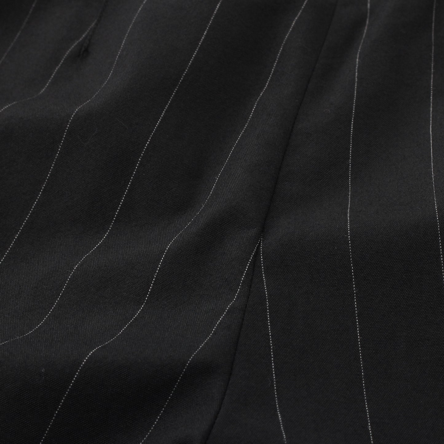 WIDE PINSTRIPE WOOL TROUSERS