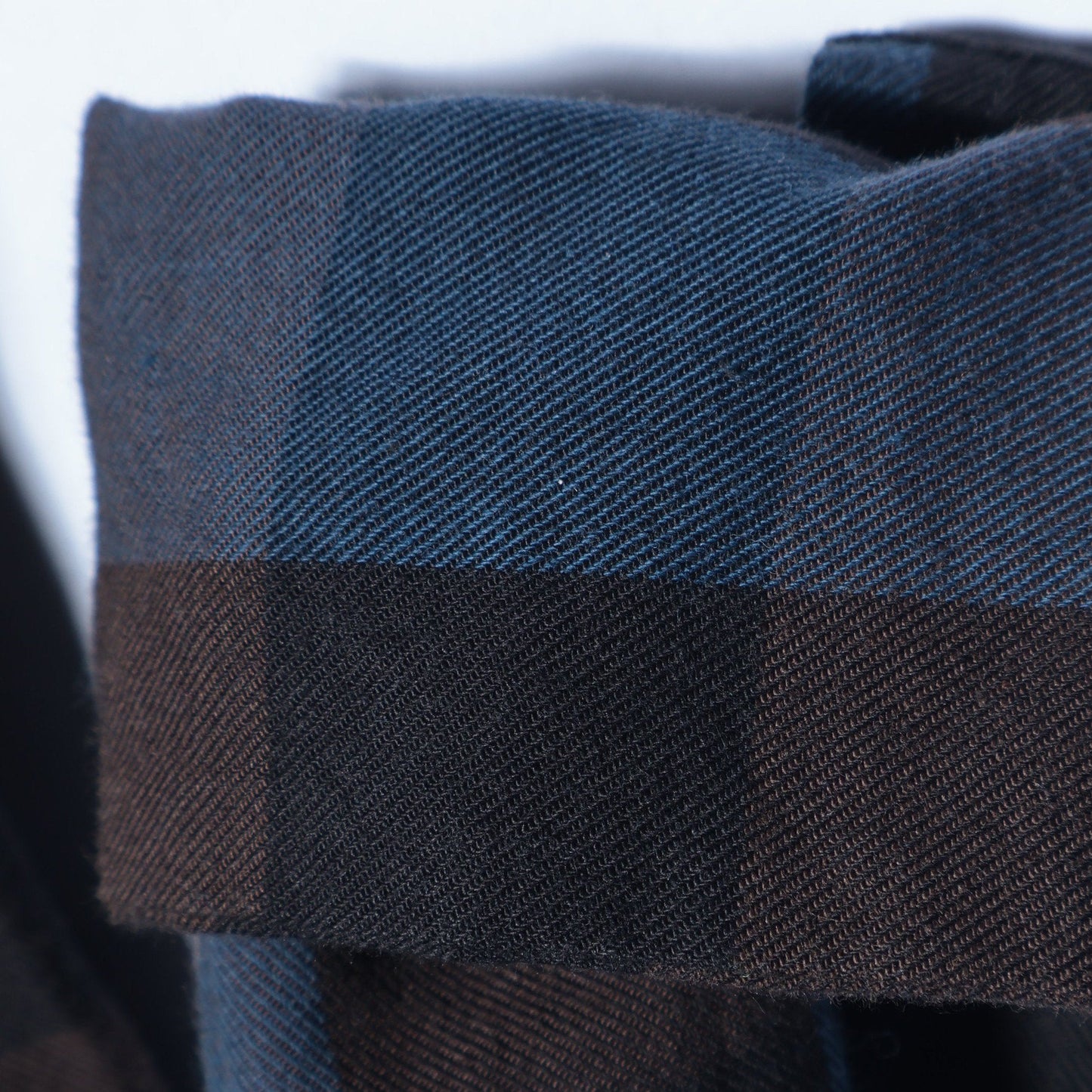 COTTON CASHMERE CHECK SHIRT