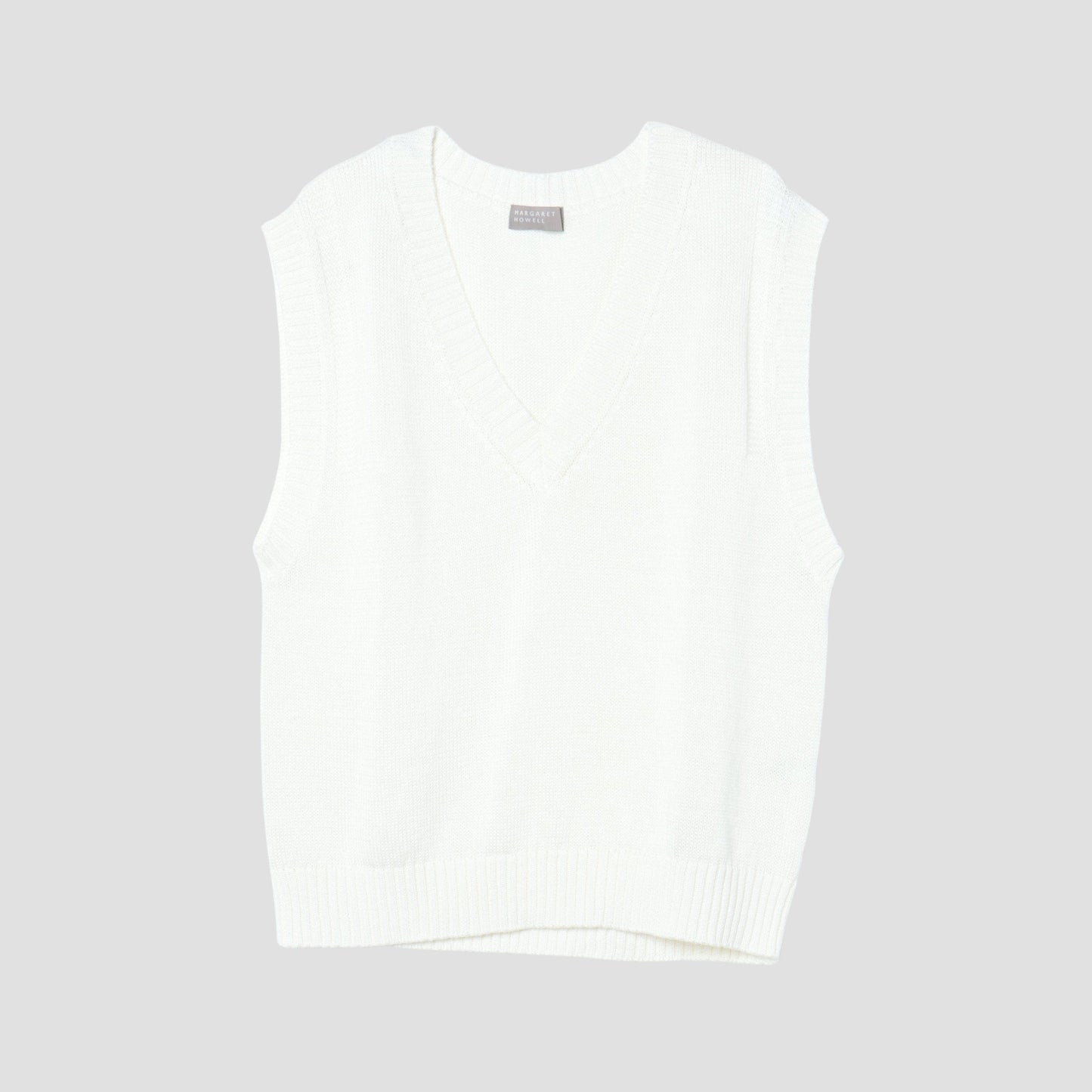 LINEN COTTON SILK SLIPOVER KNIT