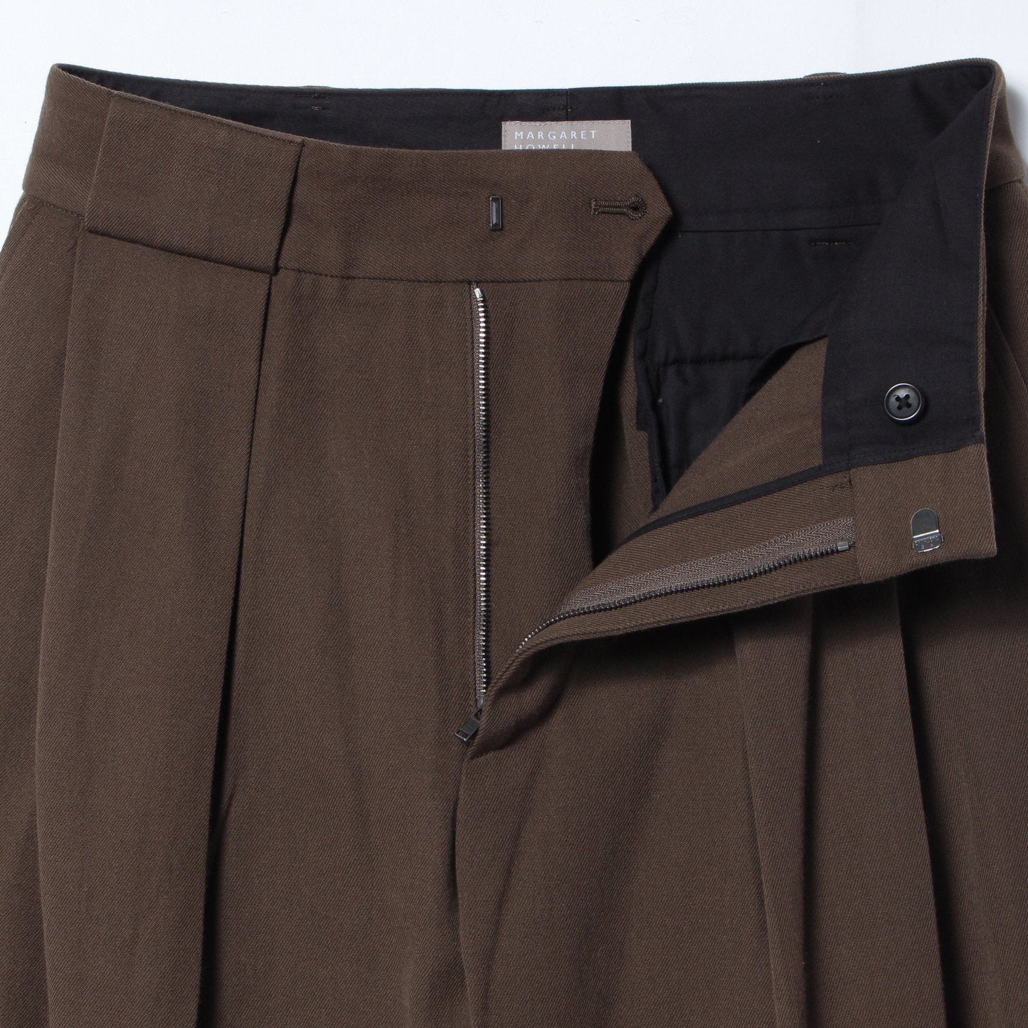 WOOL COTTON TROUSERS