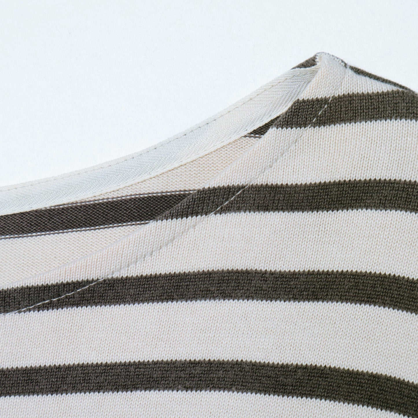 COTTON PARALLEL STRIPE JERSEY
