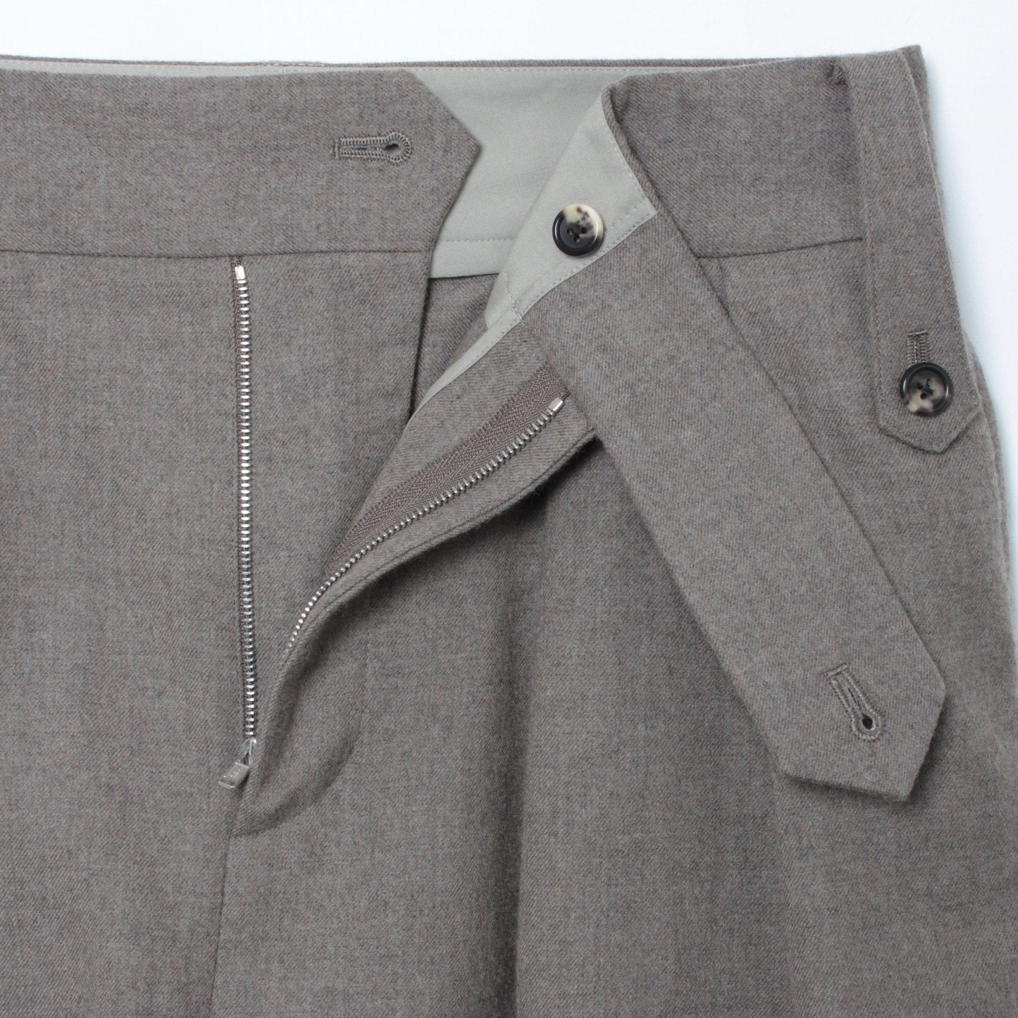 LIGHT FLANNEL TROUSERS