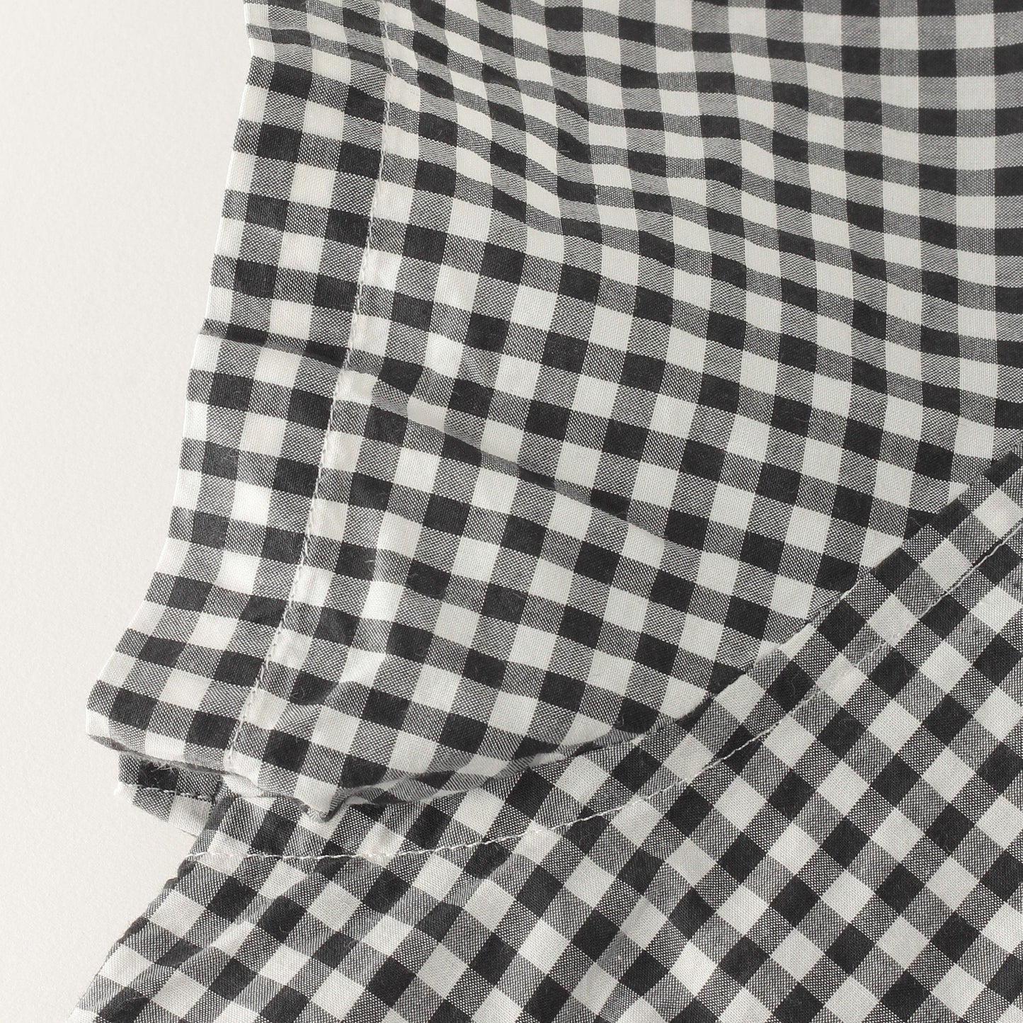 DRY GINGHAMCHECK COTTON SHIRT